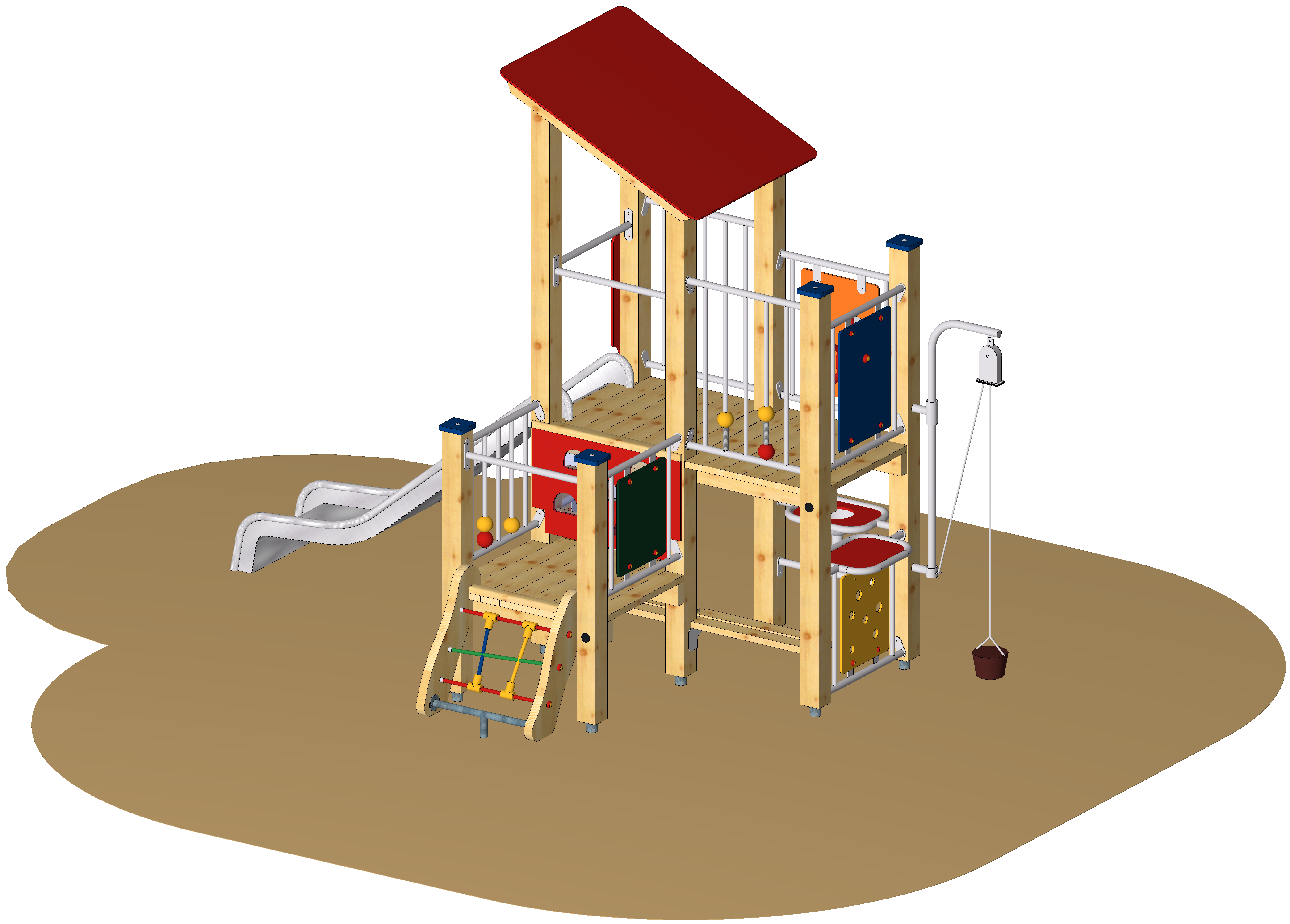 Kleinkinder-Sandspielanlage "Gustav 1"