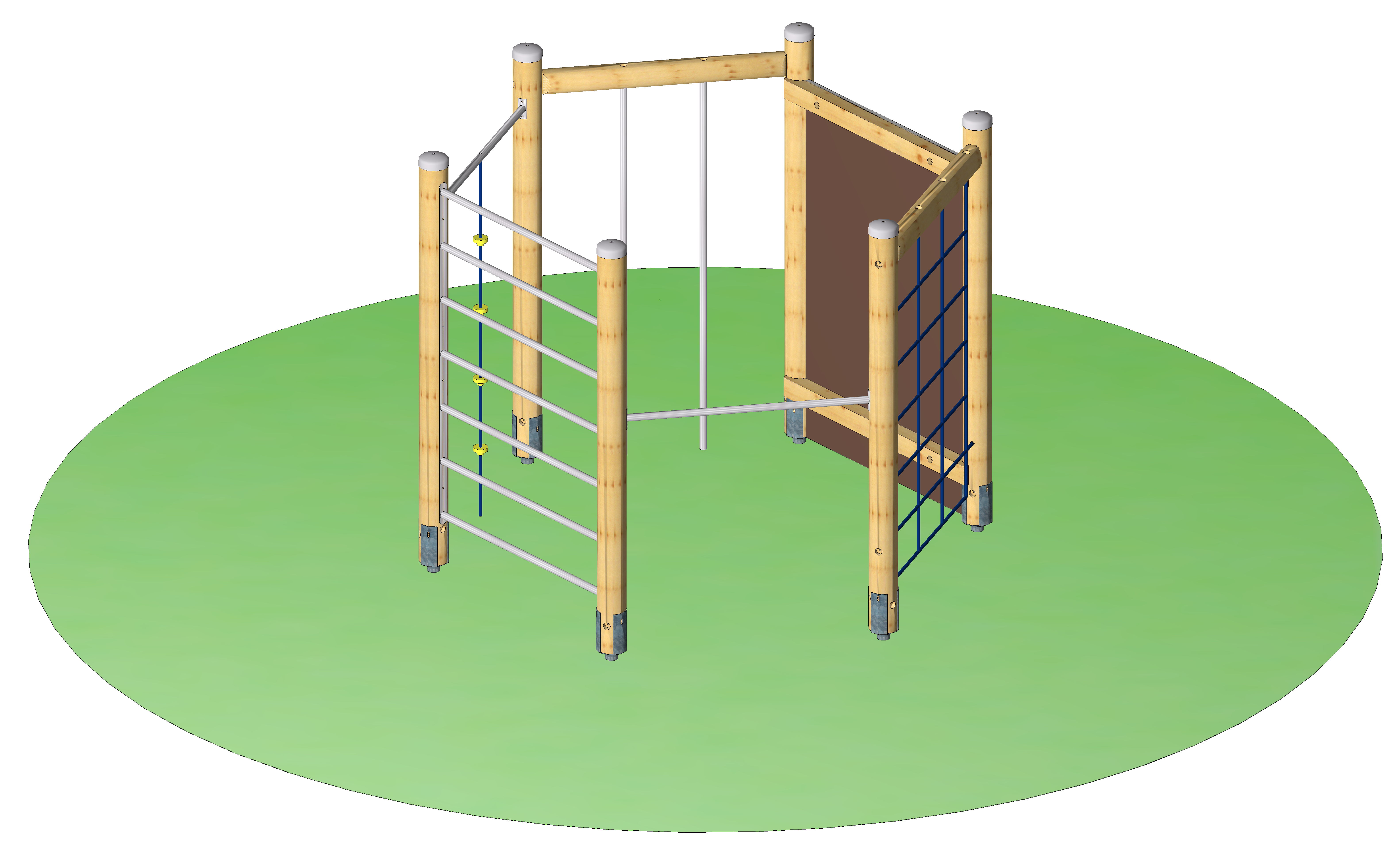 Free-Climbing-Sechseck