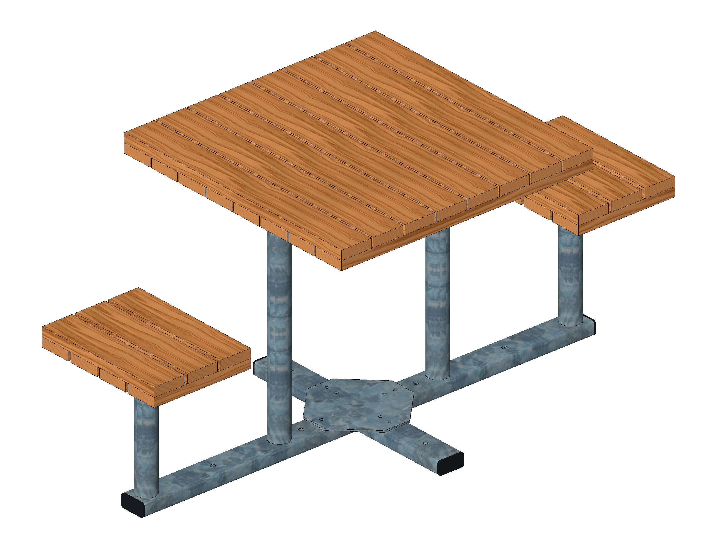 Sitzgruppe 2-Sitzer "Wern" integrativ