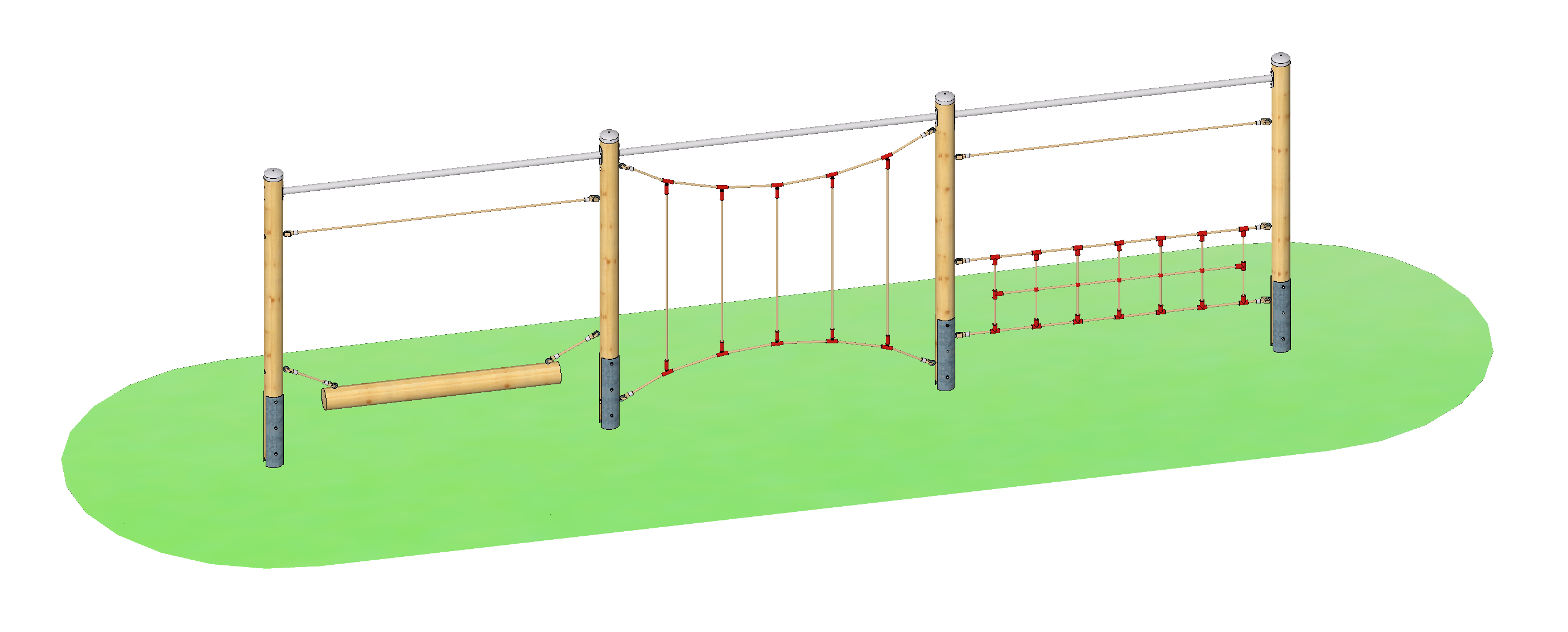 Seilparcours "Kombination 75"