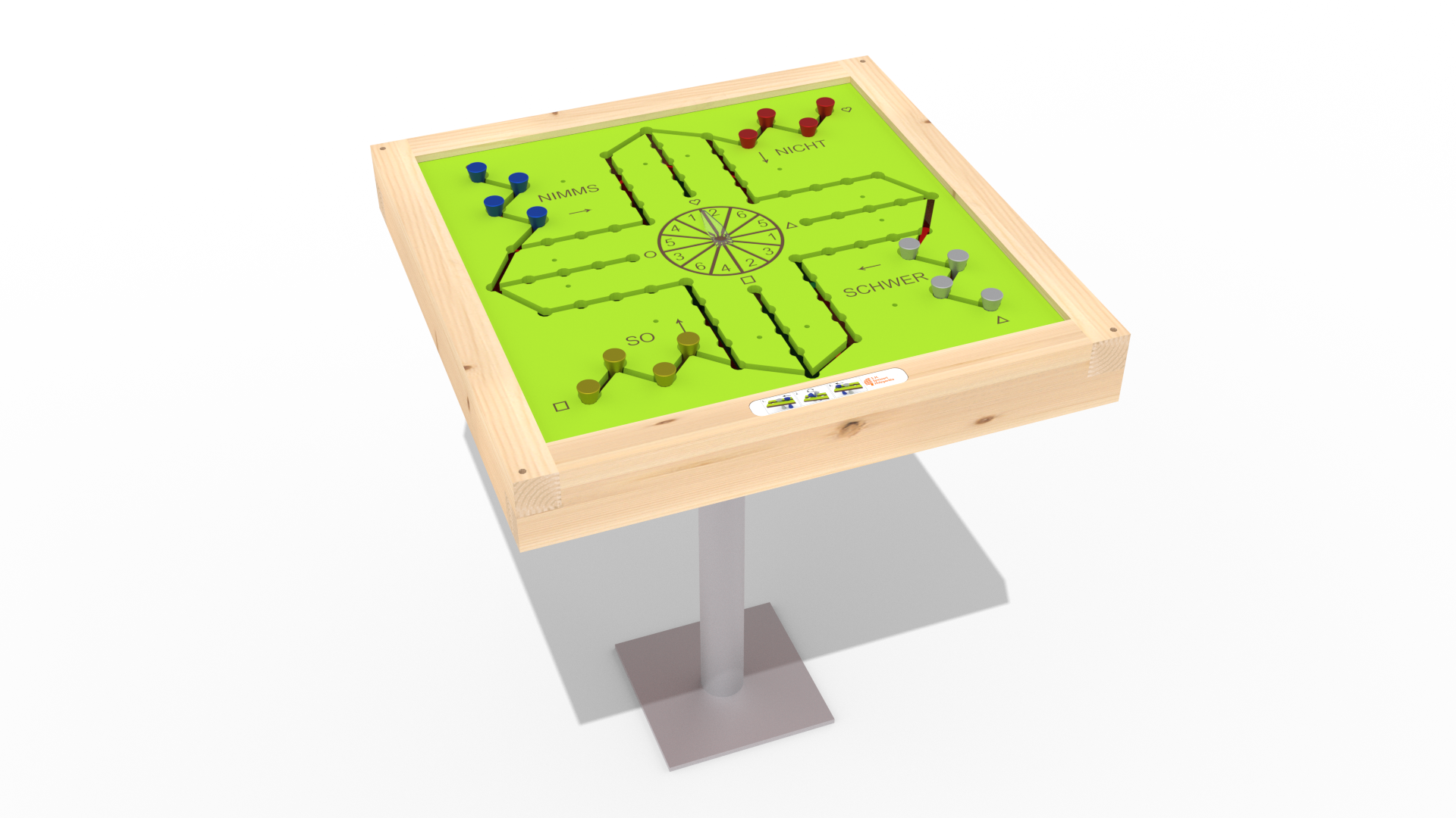 "Nimms nicht so schwer" - VA-Spieltisch