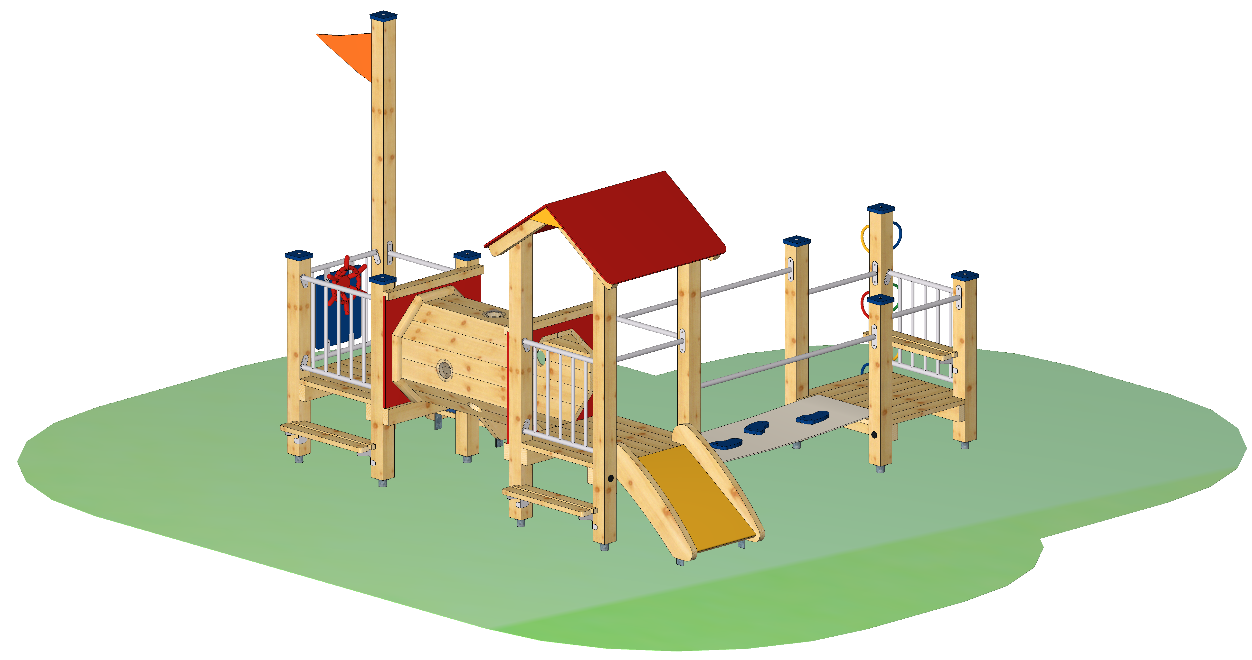 Clevermoto-Spielanlage "Platon"