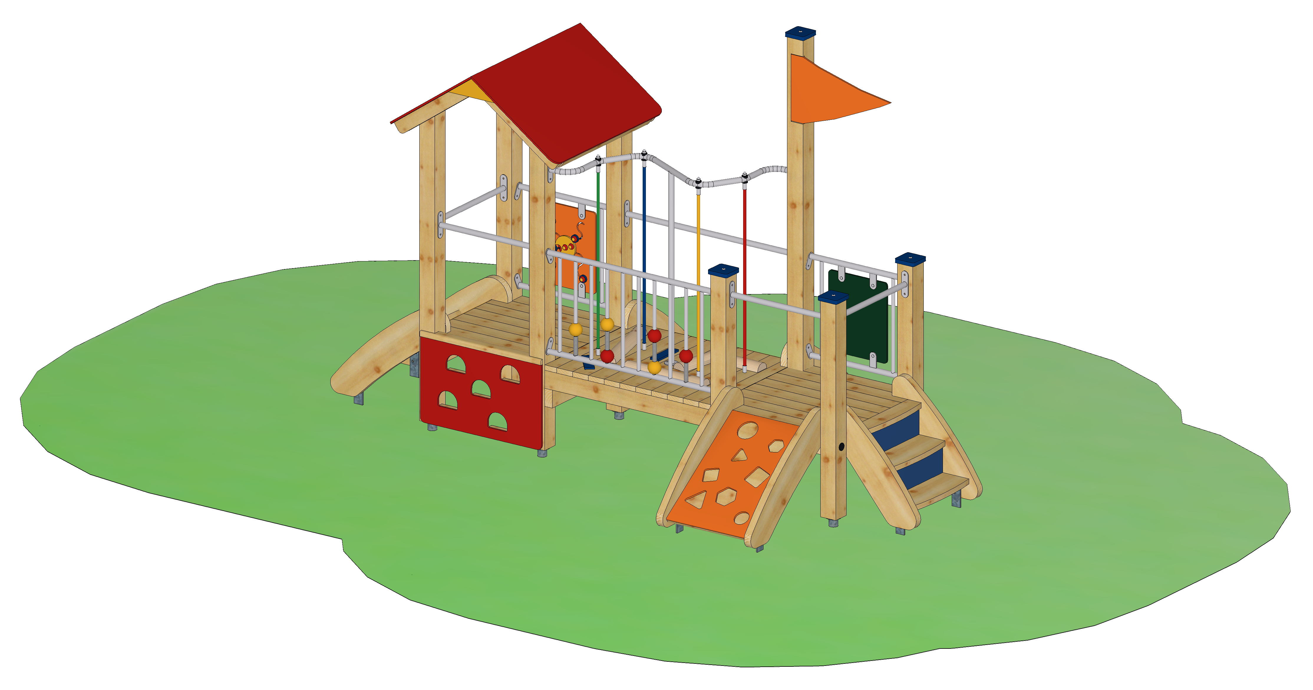 Clevermoto-Spielanlage "Galileo"