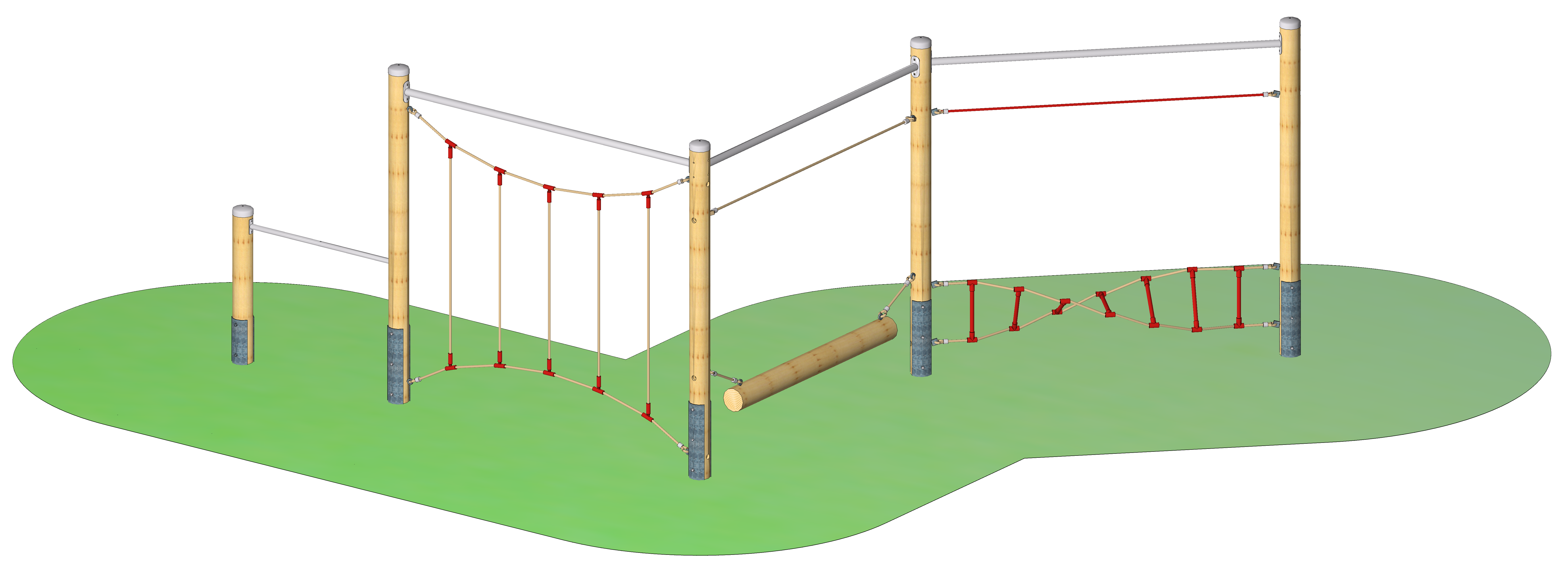 Seilparcours "Kombination 2"