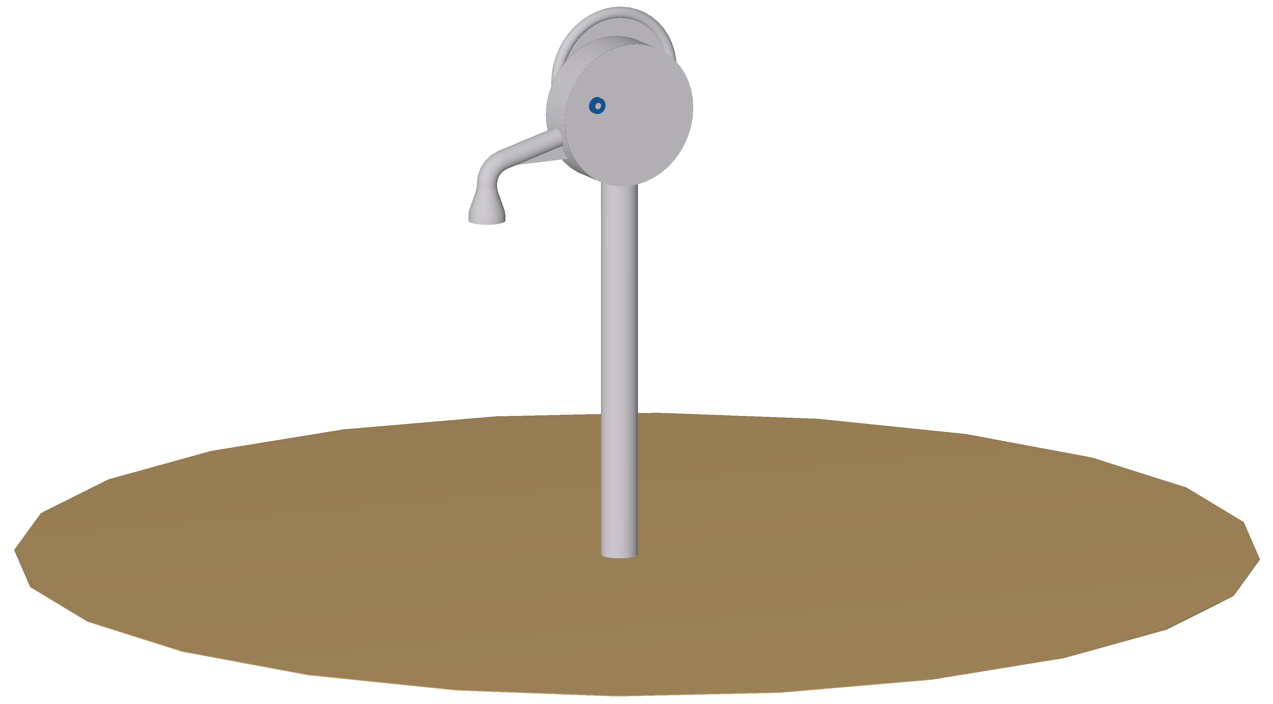 Spielplatzpumpe "Elefant" inkl. Fundamentsatz