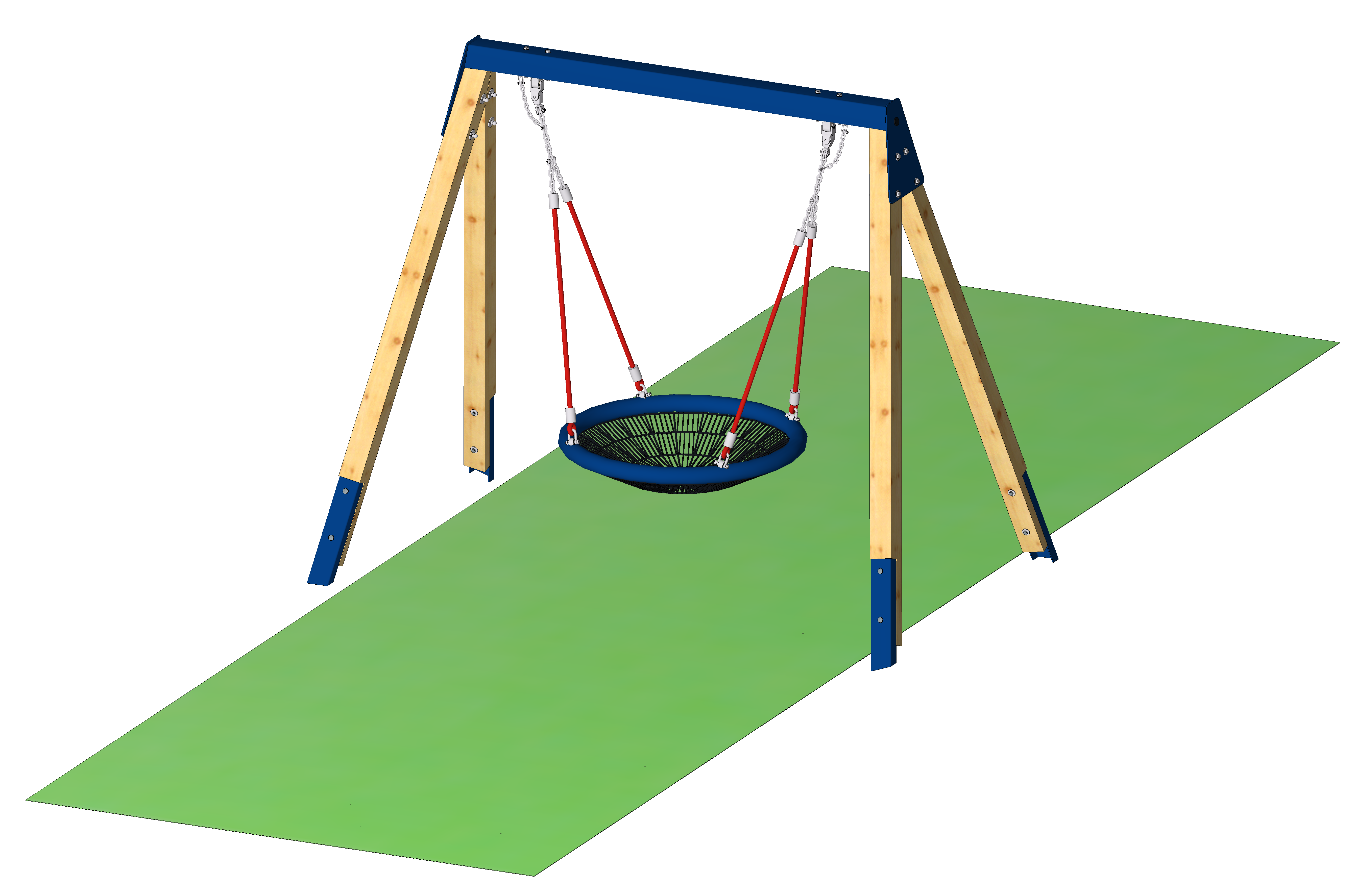 Nestschaukel für Kleinkinder inkl. Einhängeteil