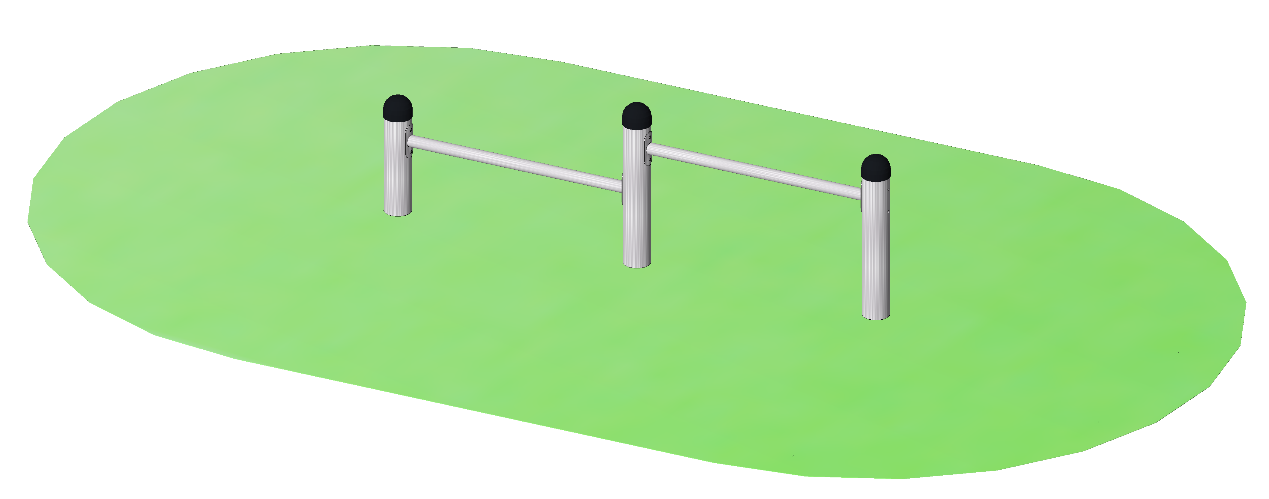 Calisthenics-Station "Liegestützstangen"