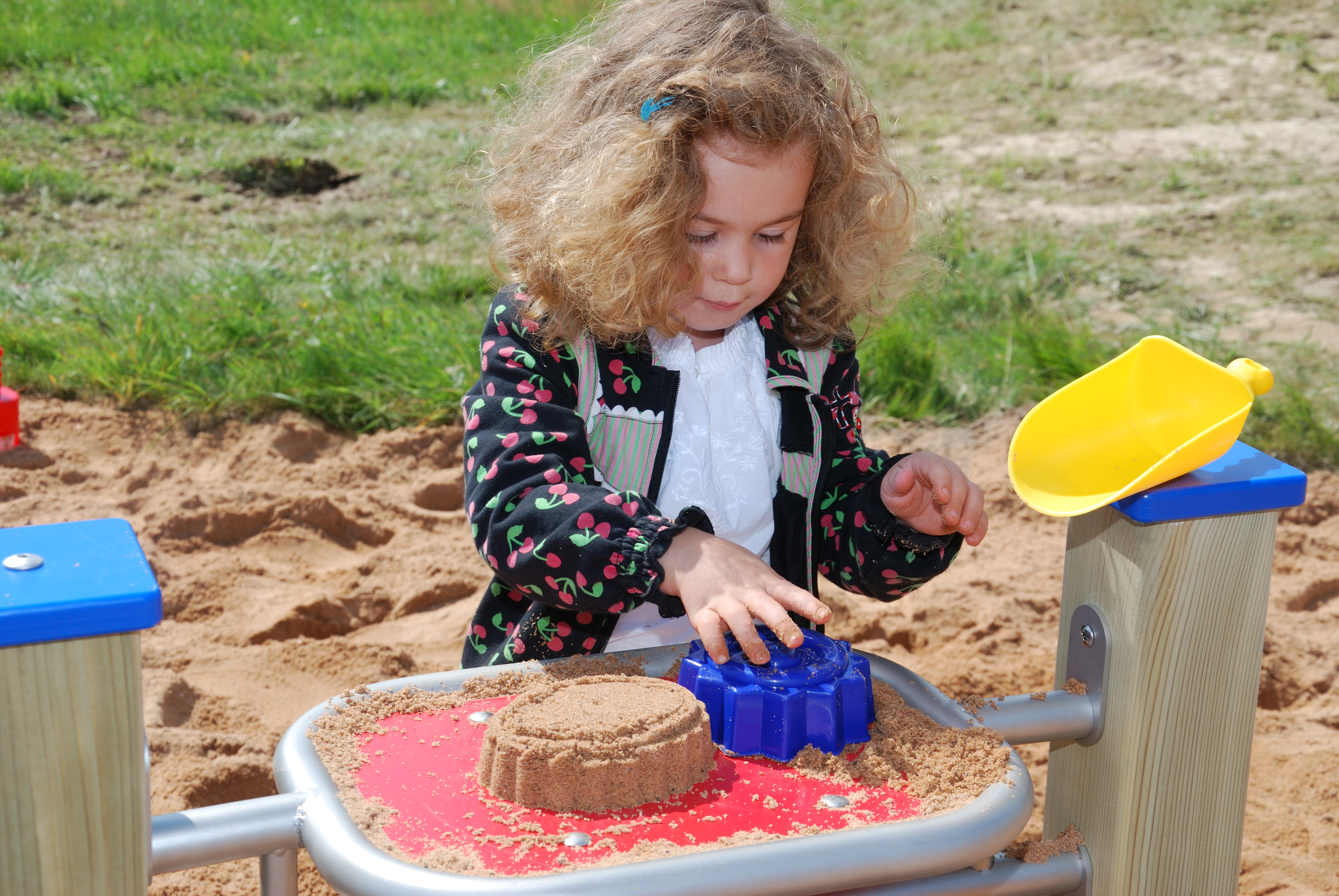 Sandspieltheke 57 mit Standpfosten