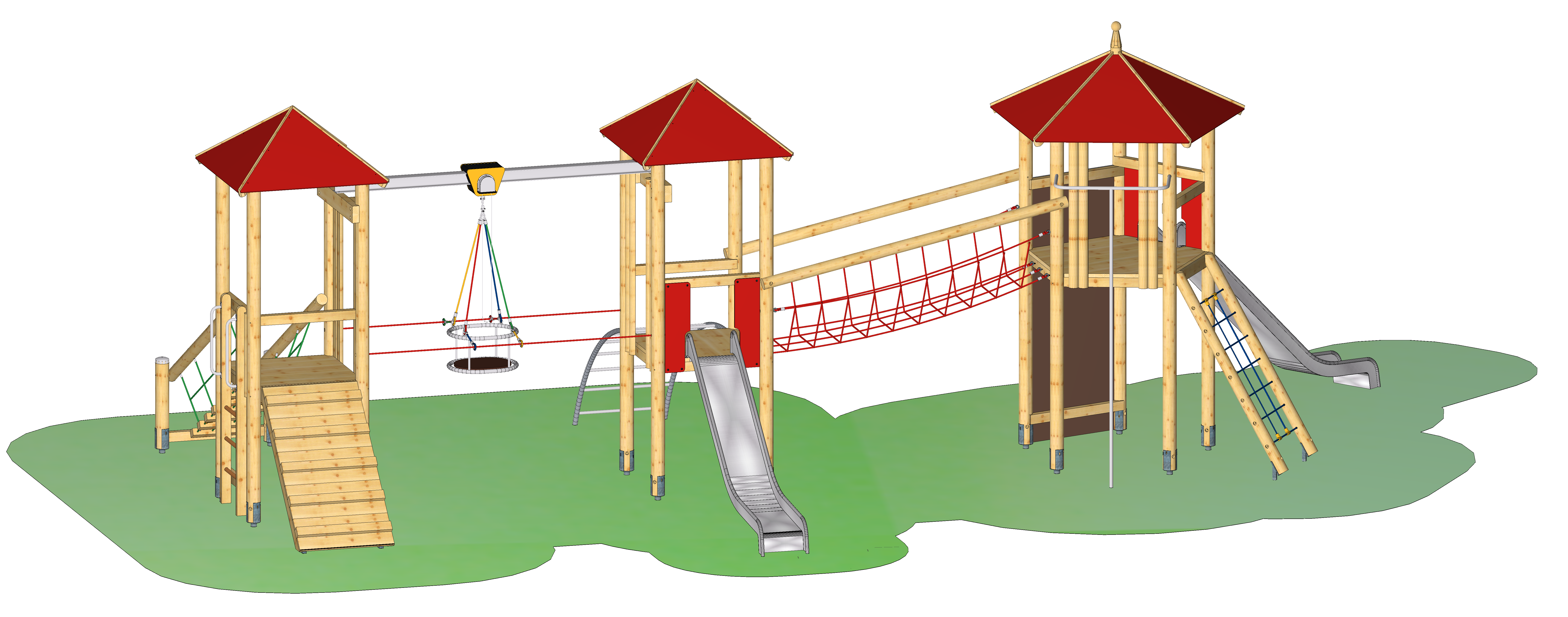 Spielkombination "Traktorspielplatz"