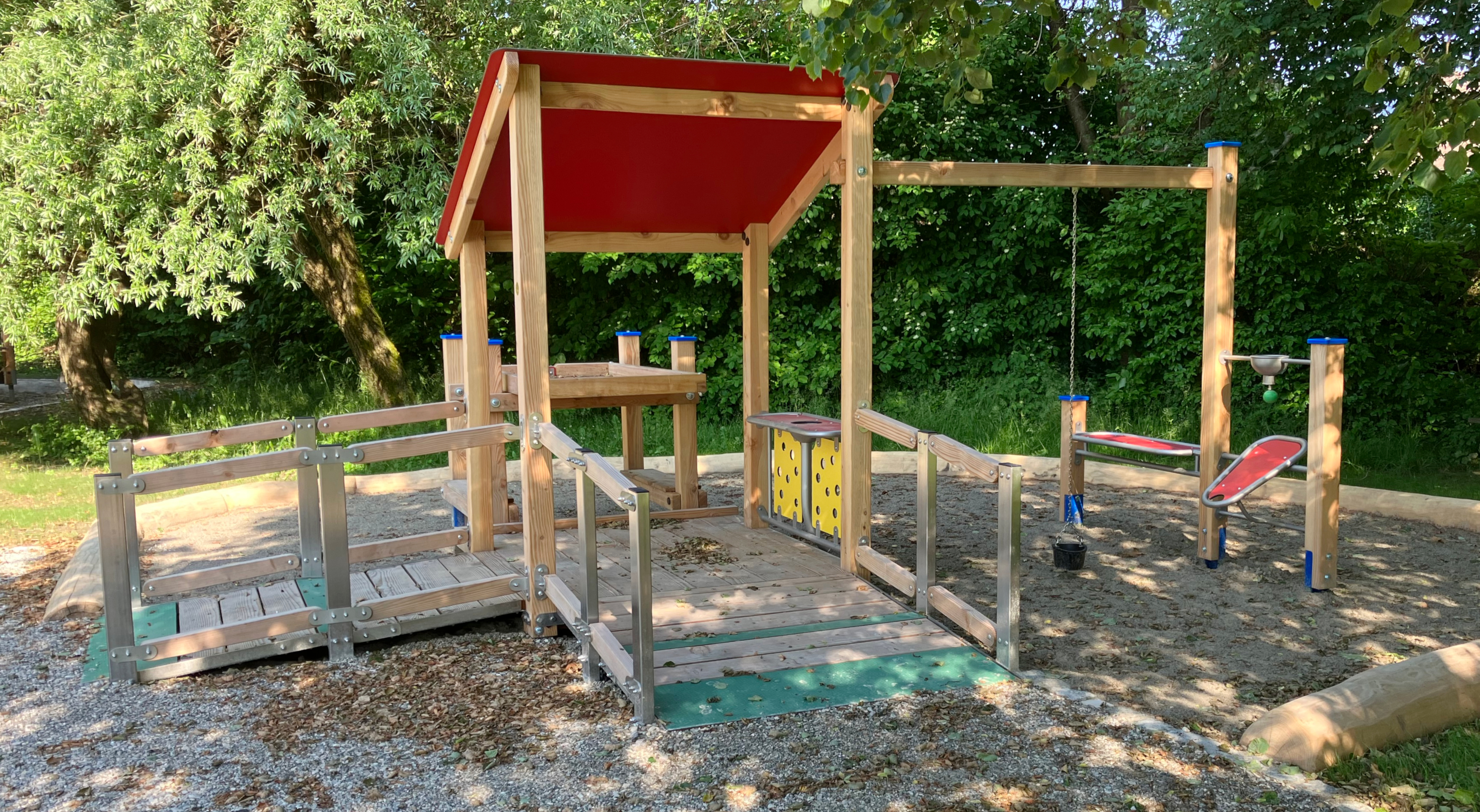 Rollstuhlbefahrbares Sandlabor "Schweinfurt"