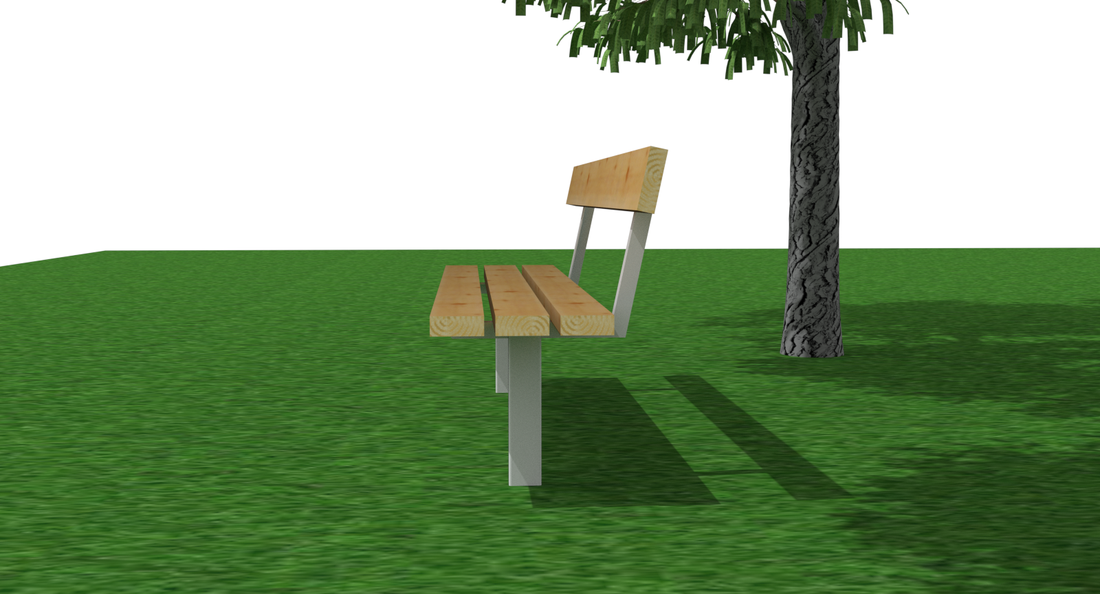 Bank "Wiesent" mit Lehne