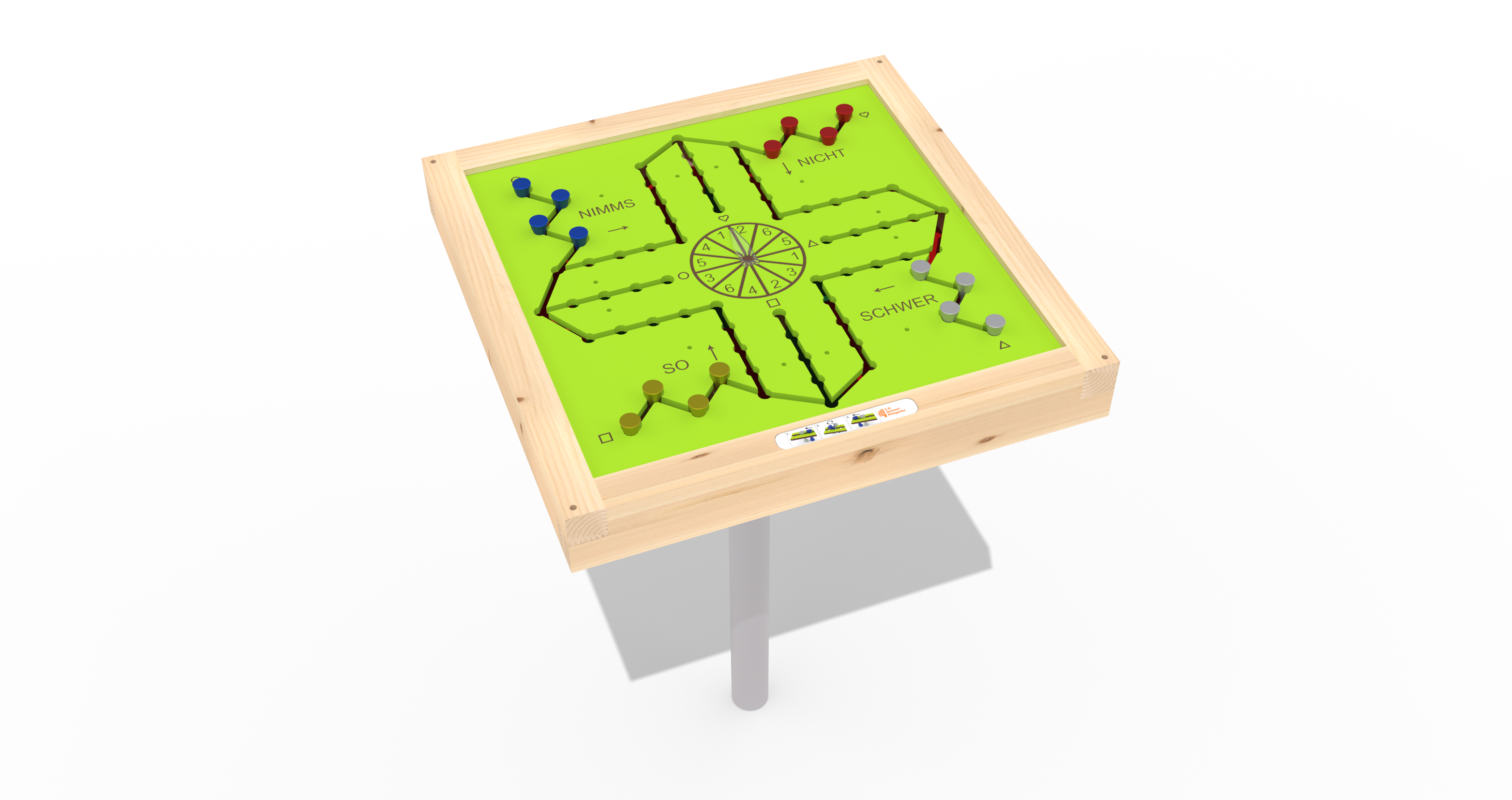 "Nimms nicht so schwer" - VA-Spieltisch