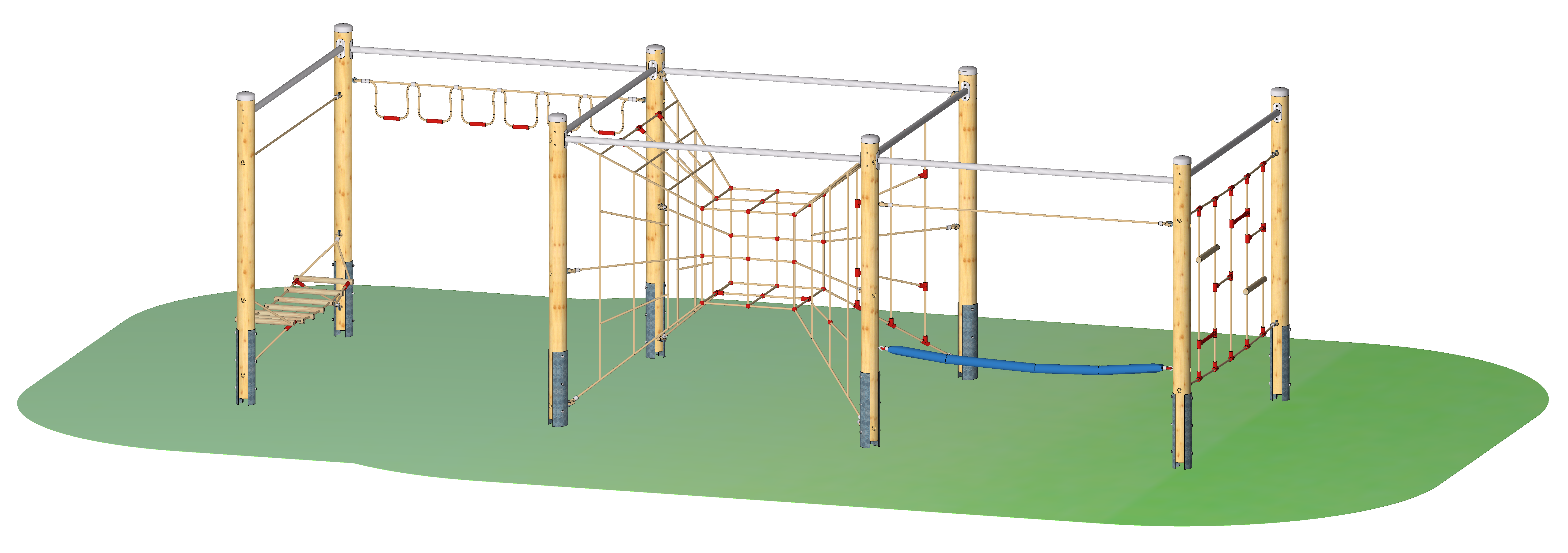 Seilparcours "Kombination 3" - Ortler