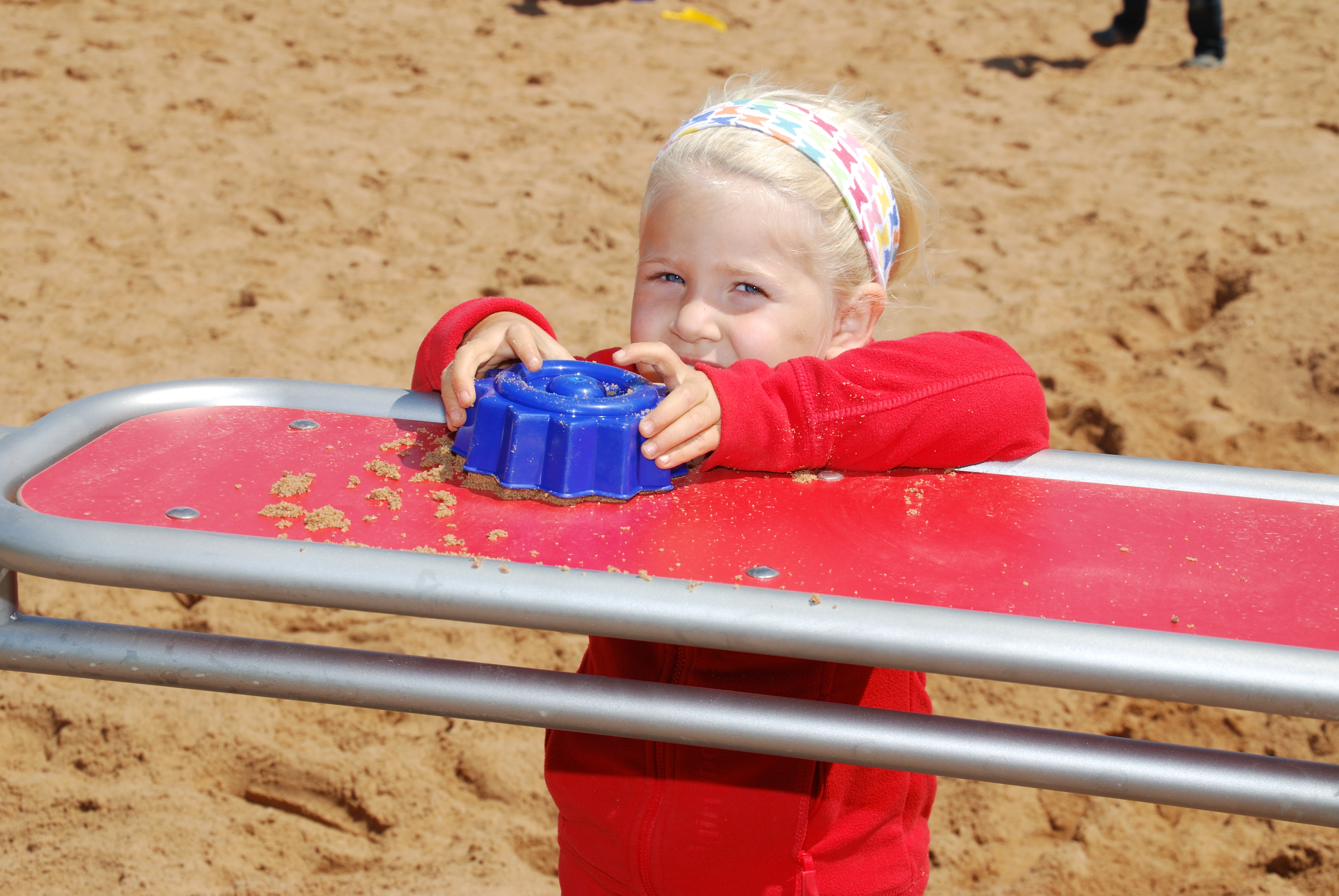 Sandspieltheke 100 mit Standpfosten