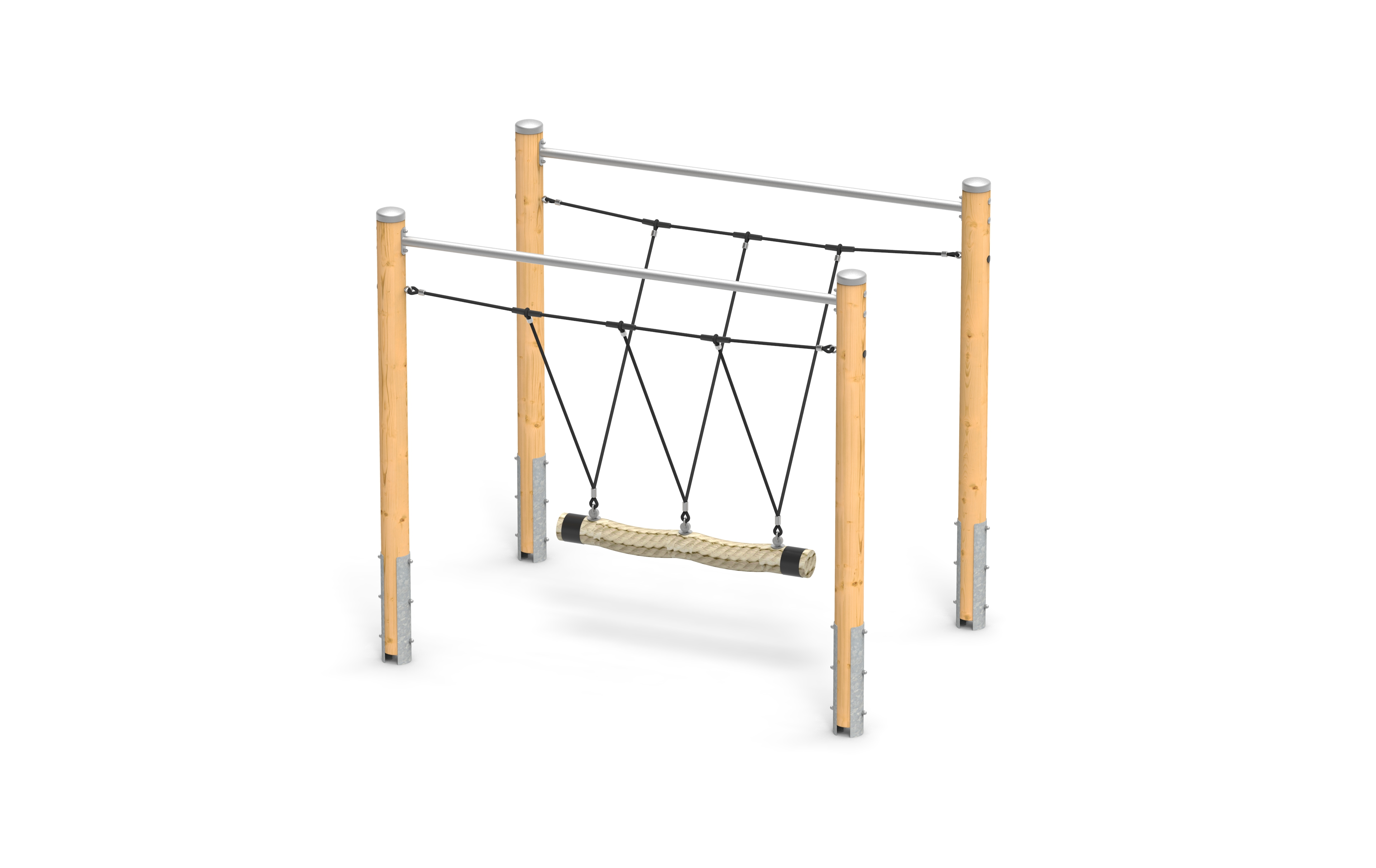 Normannenschaukel "Rundholz"