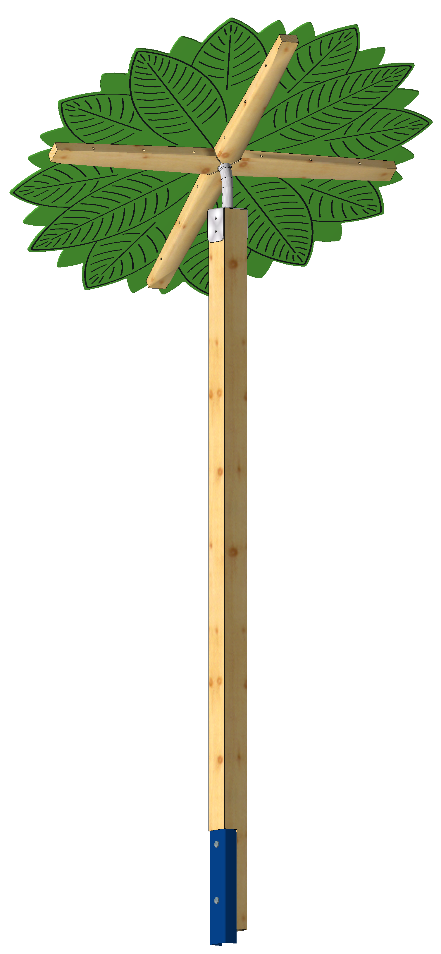 Blätterdach "Palme"