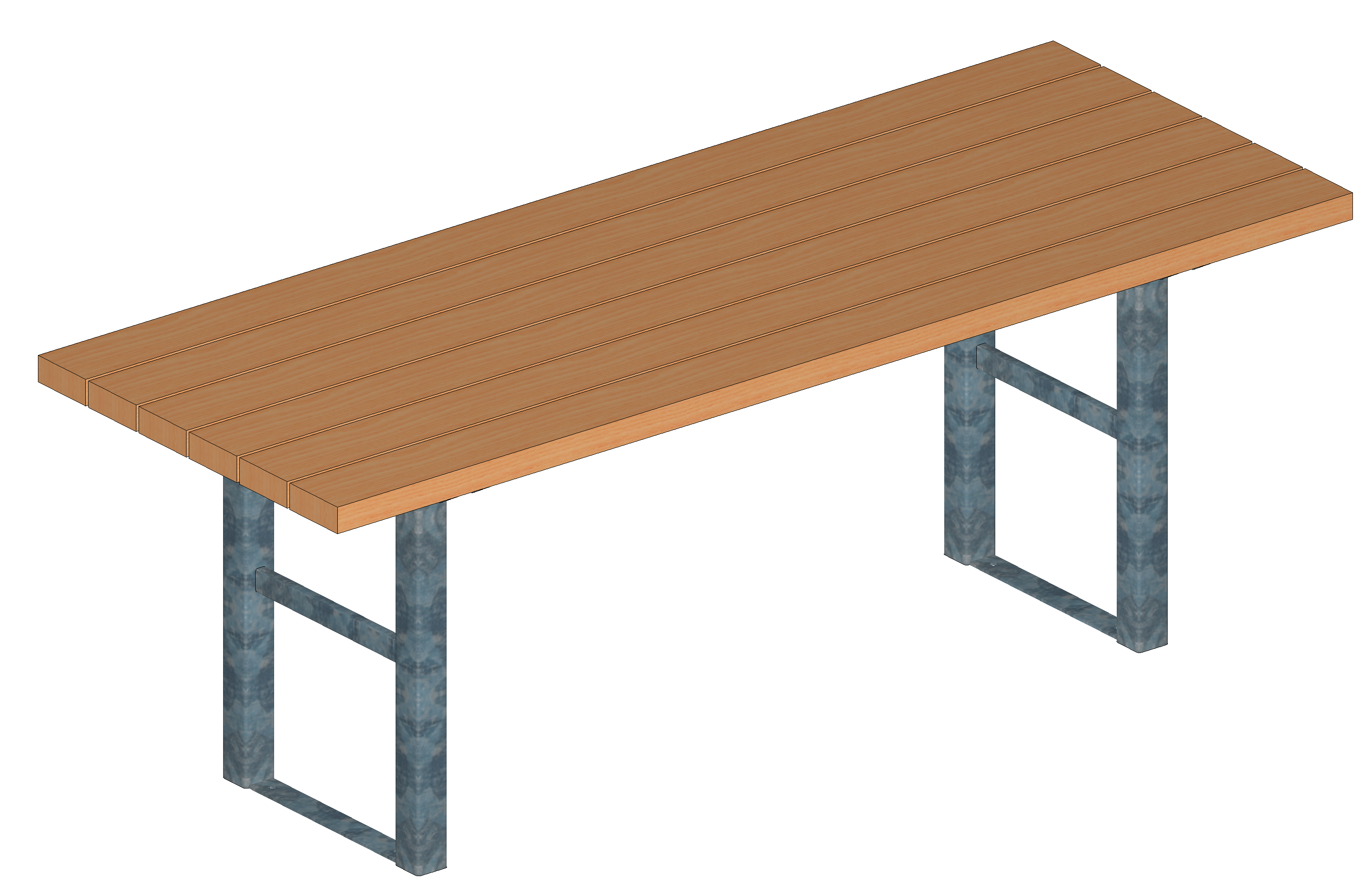 Tisch "Elbe" Höhe 75 cm