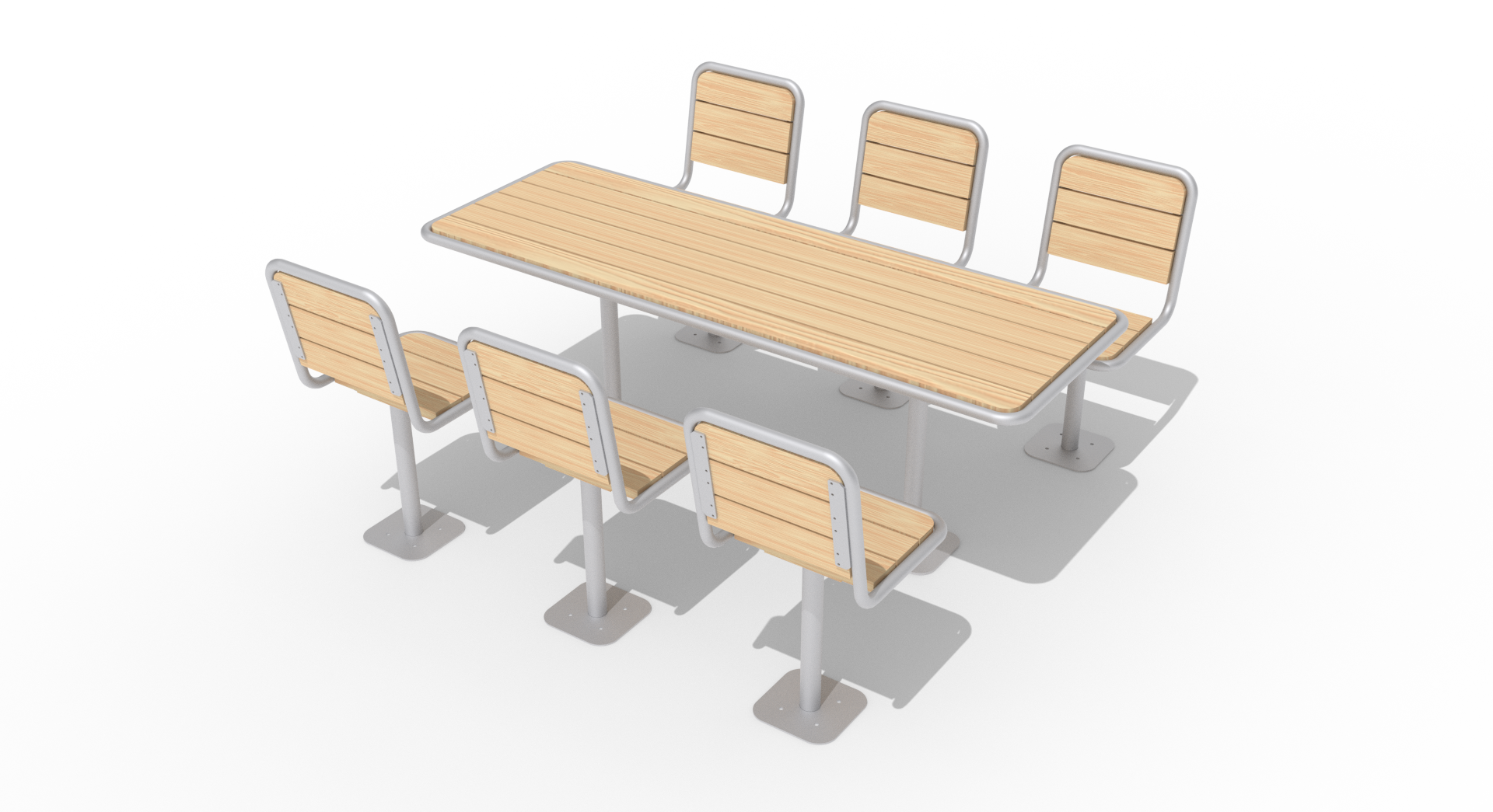 Tafel-Sitzgruppe "Rubicon"