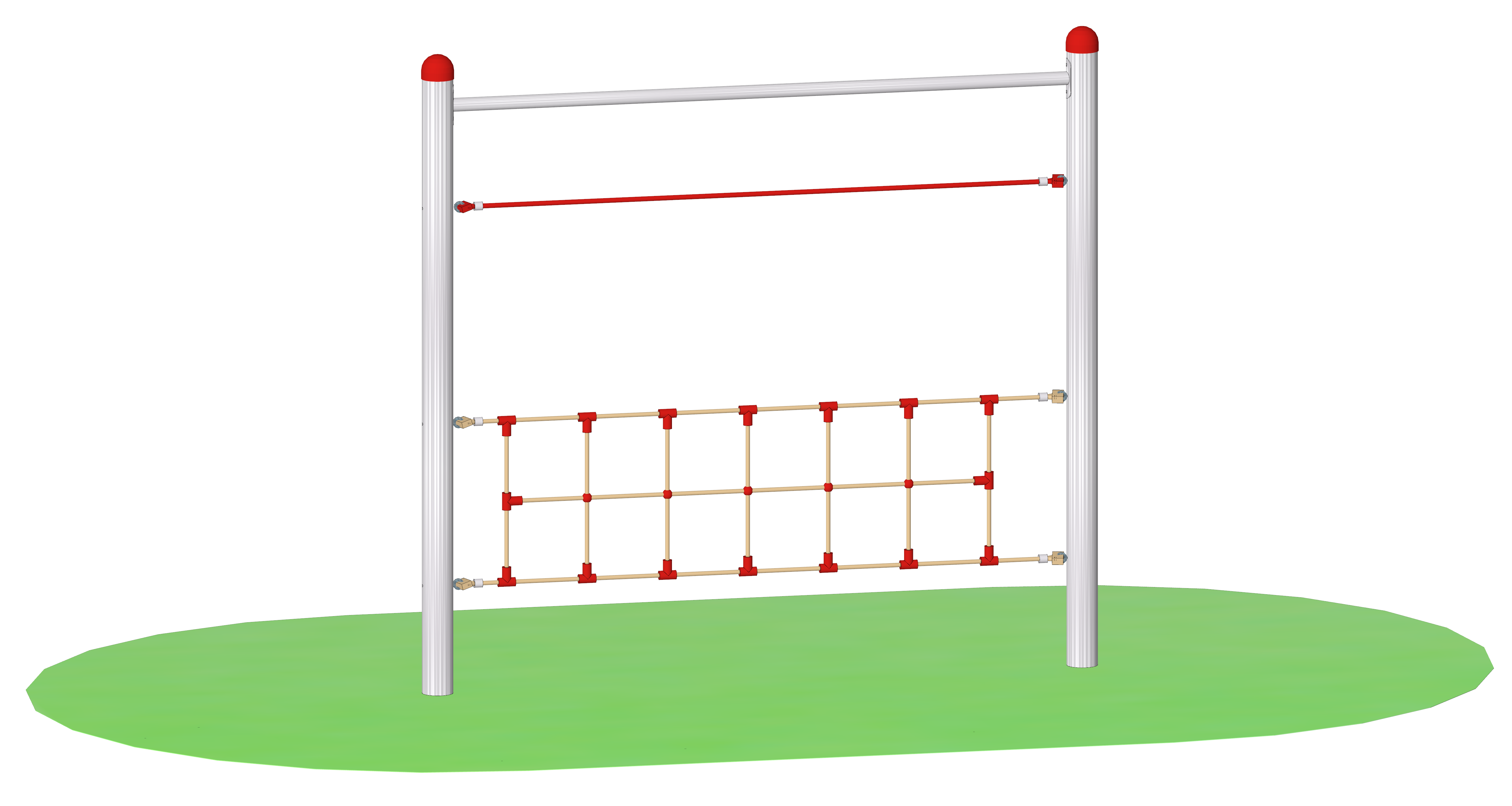 Seilparcours "Balanciernetz"