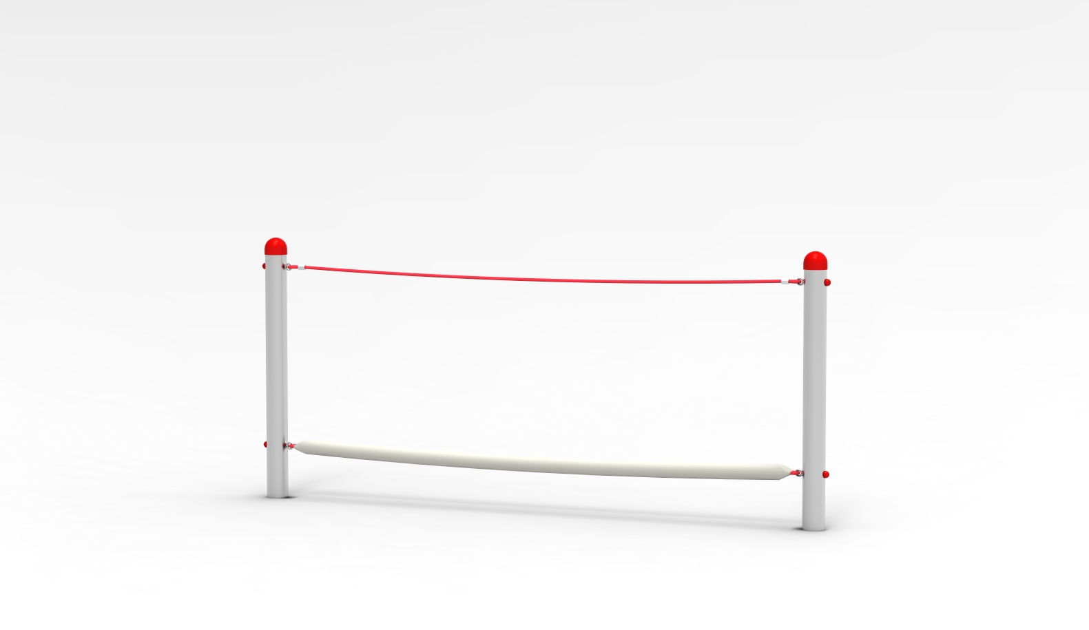 Edelstahlparcours "Feuerwehrschlauch"