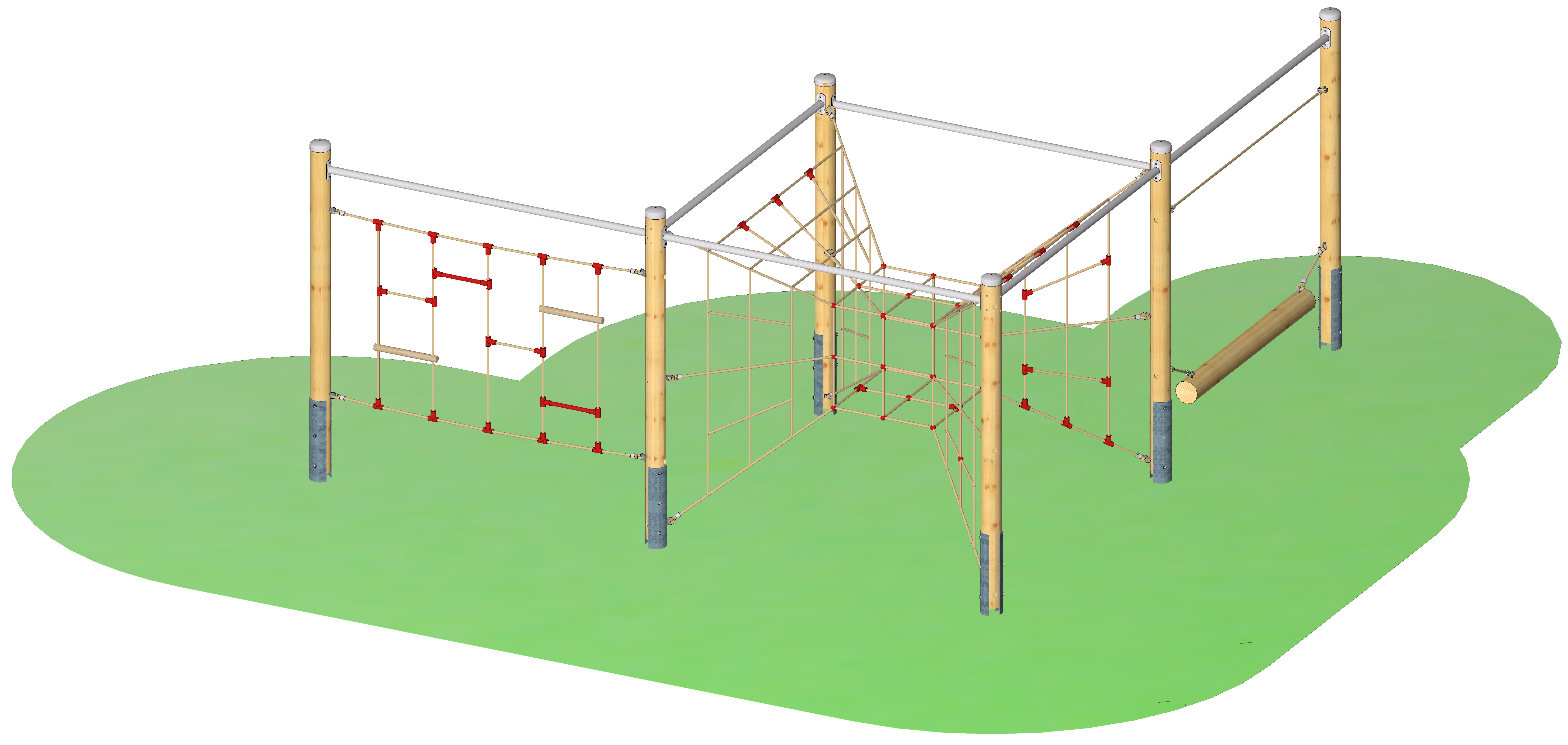 Seilparcours "Kombination 53"