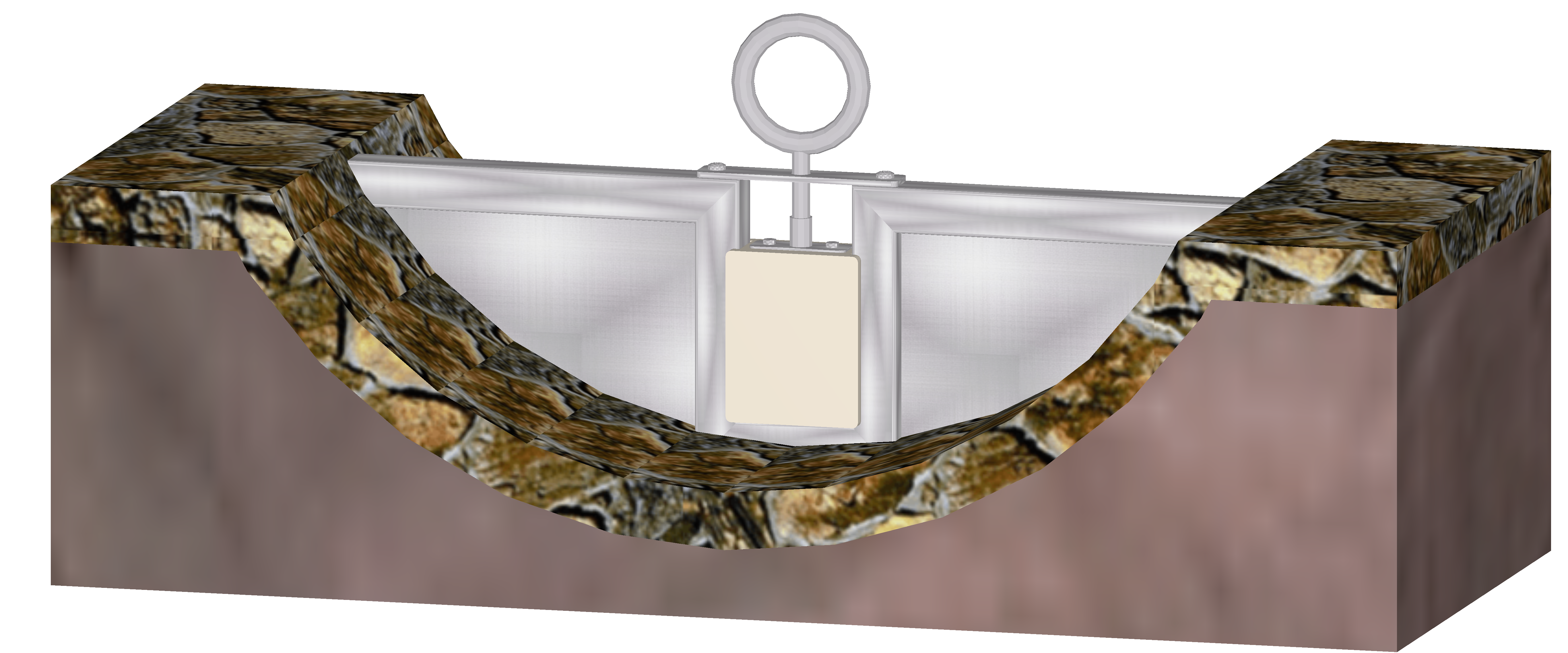 Hebewehr aus Edelstahl zum Einbetonieren