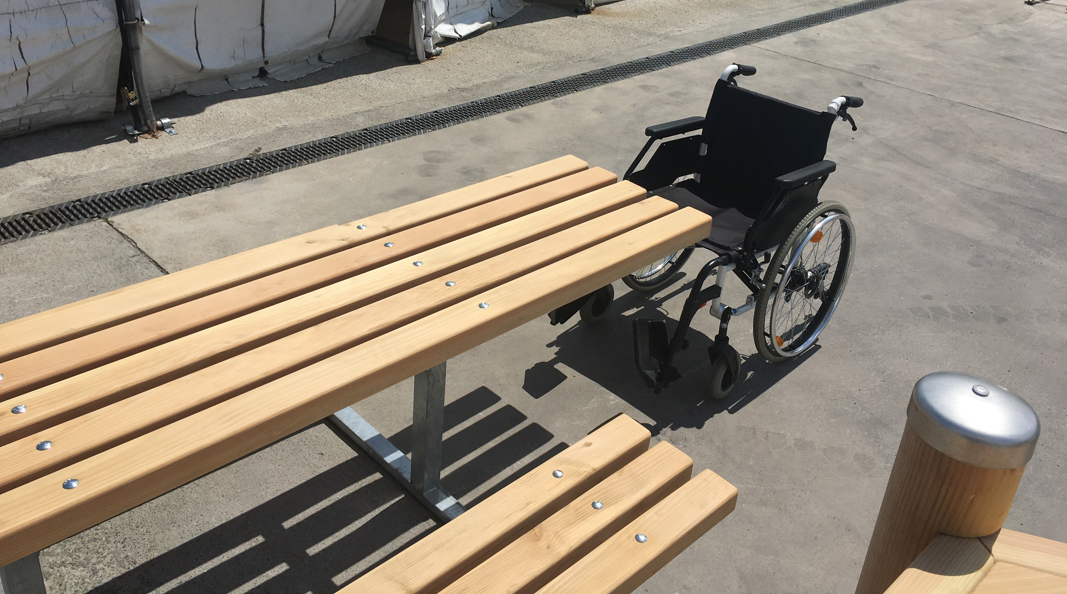 Kompakt-Sitzgruppe integrativ