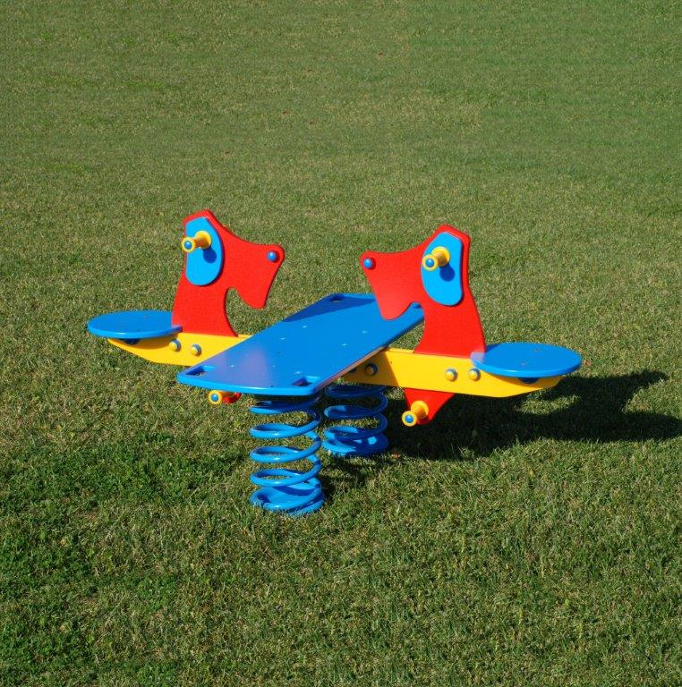 Federwippe Hunde Duo Max