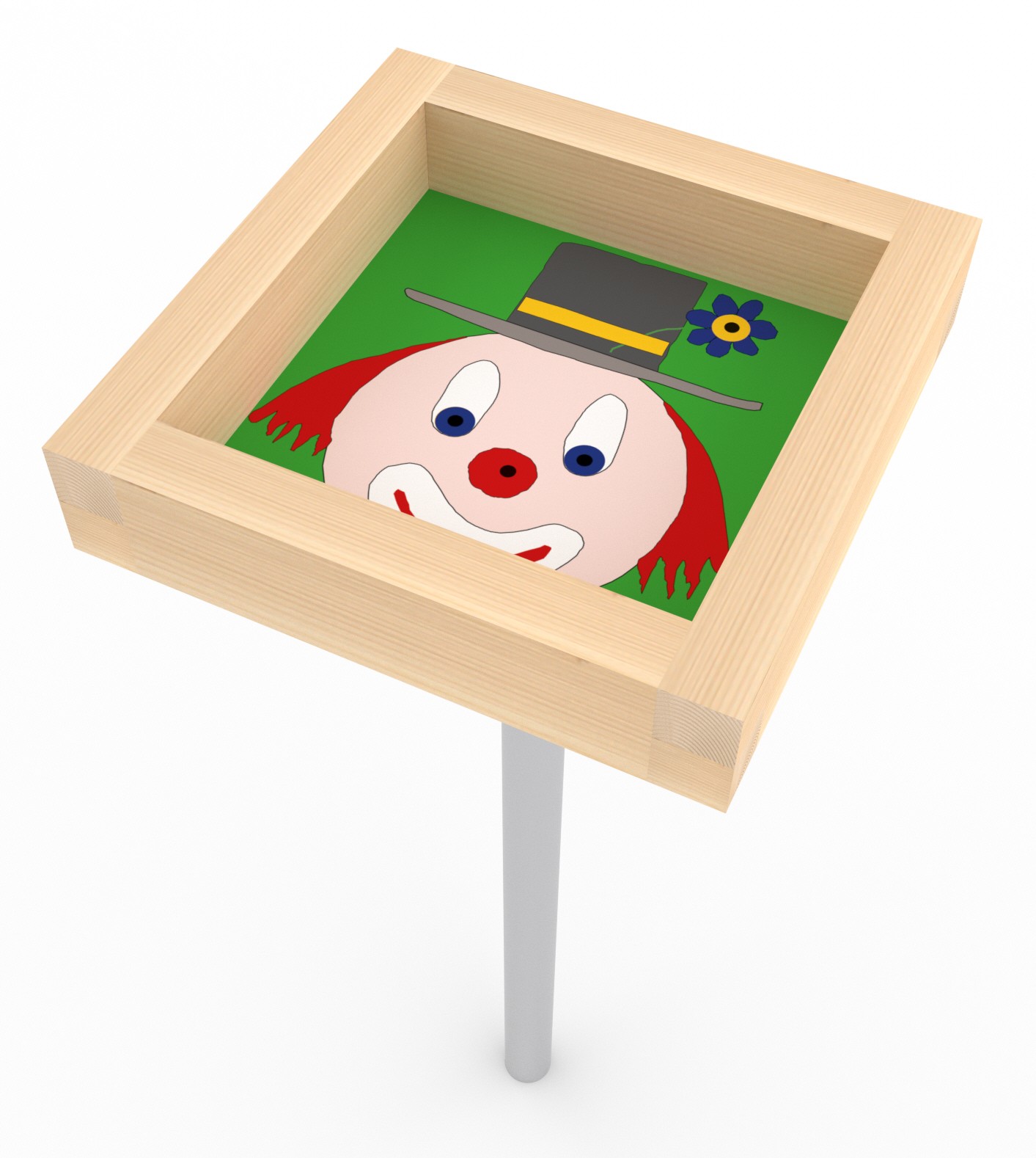 Kugelspiel "Clown" zum Einbetonieren