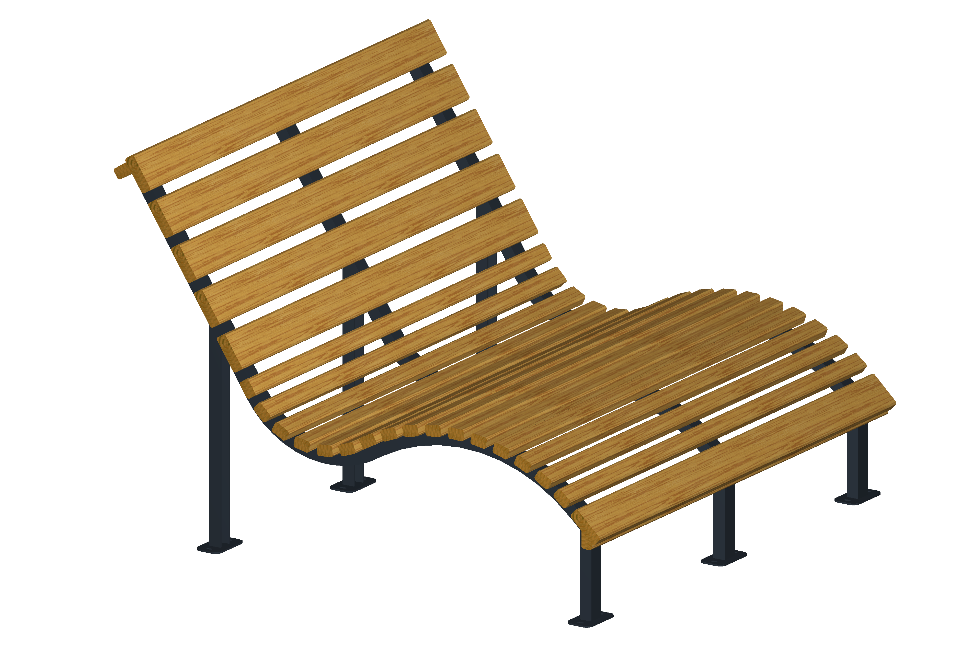 Sonnensofa - Doppel, Breite 150 cm