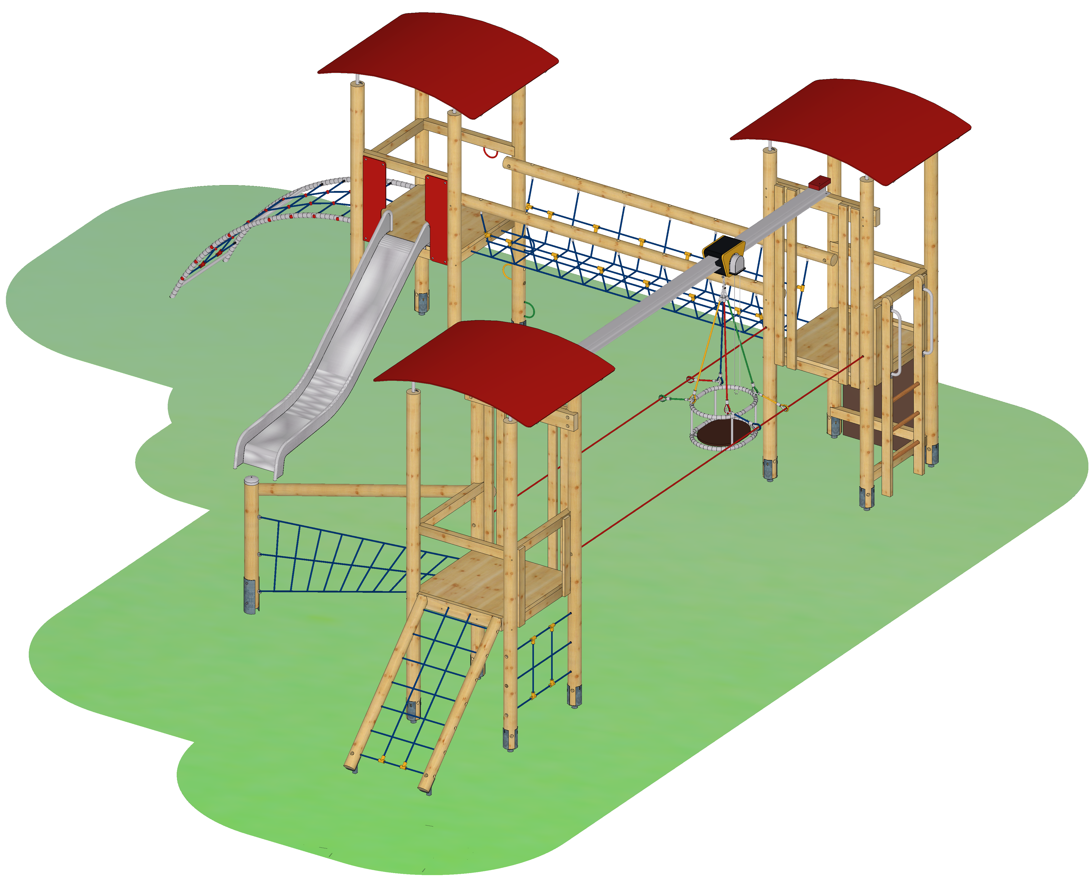 Spielkombination „Stiergraben“