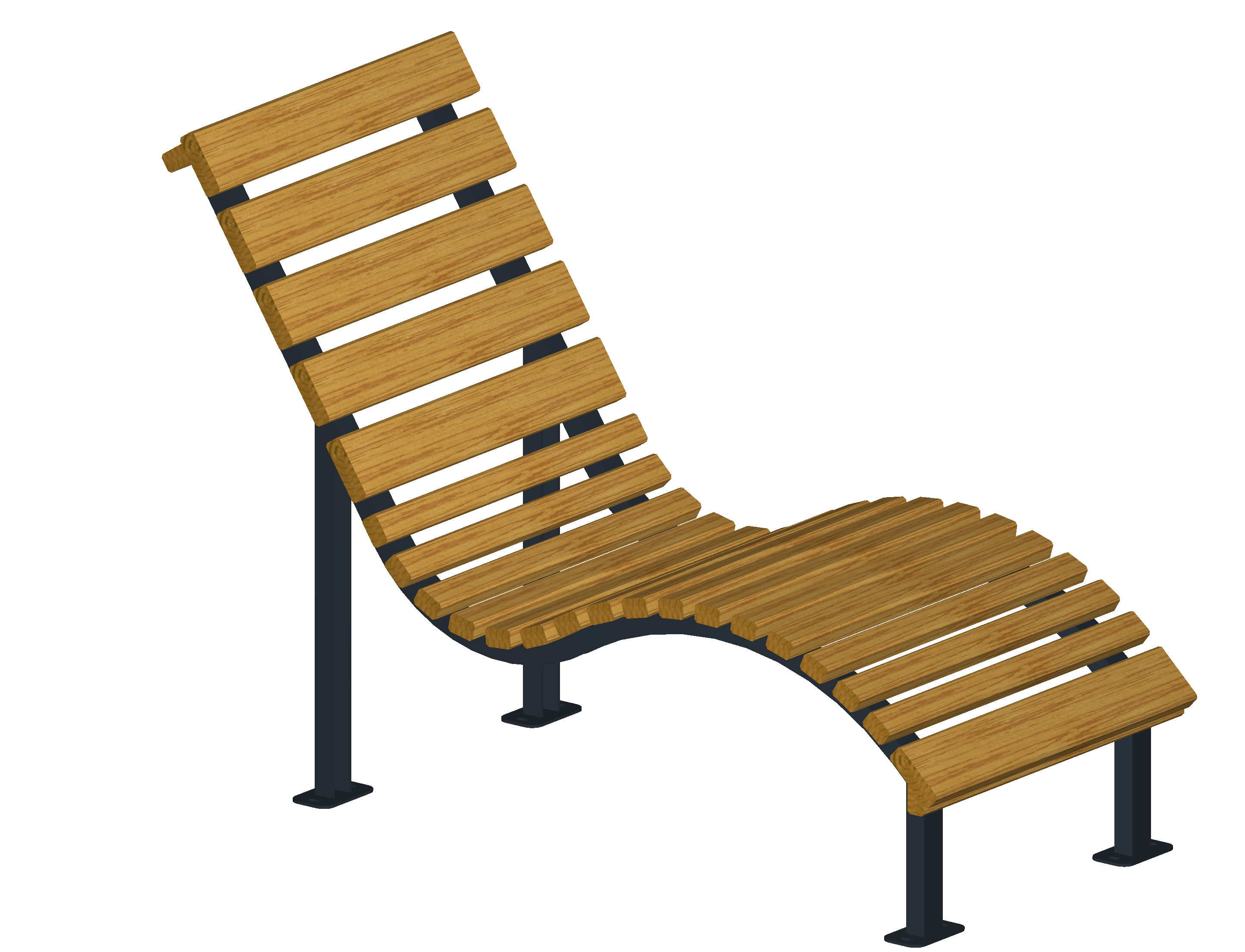 Sonnensofa, Breite 70 cm