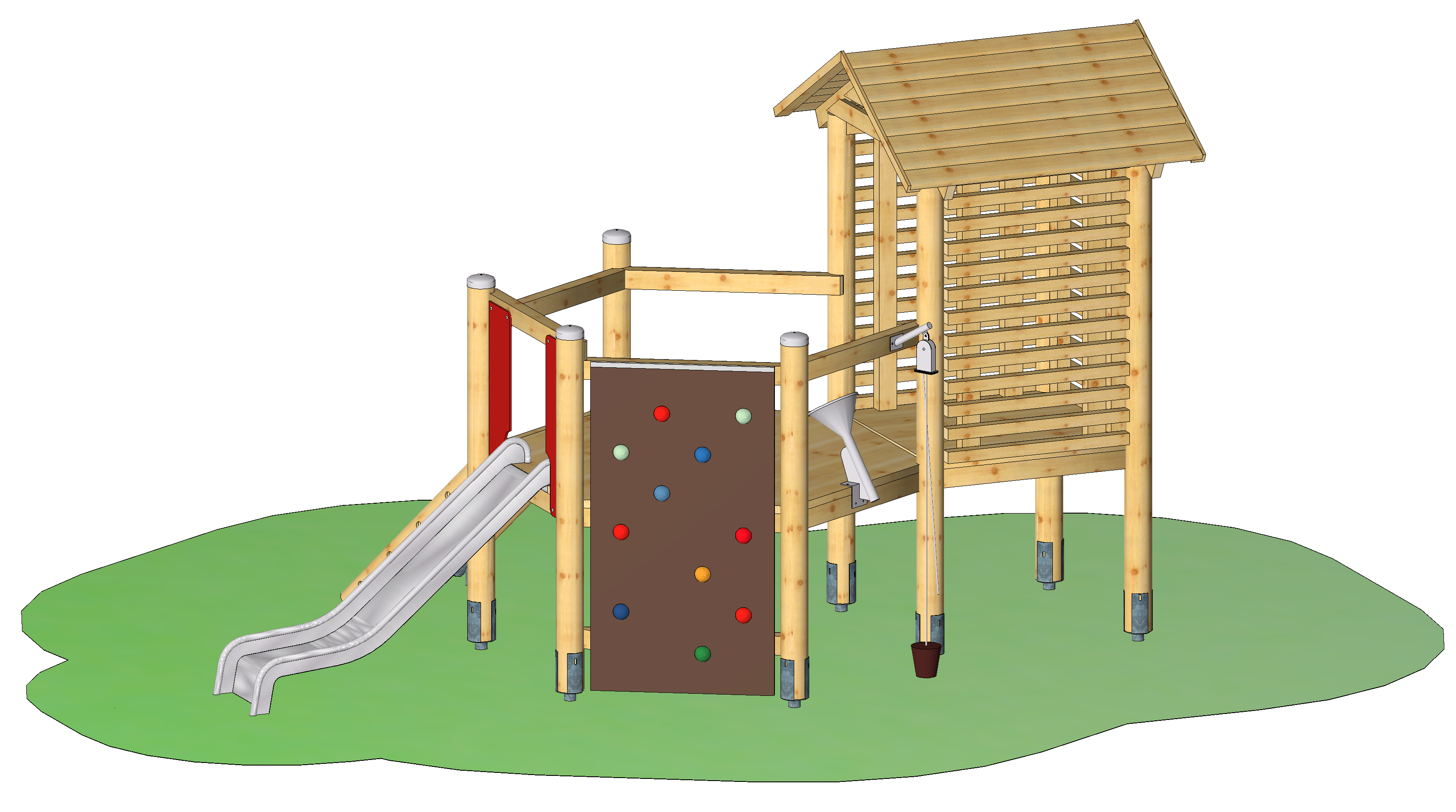 Pfahlhaus-Kombination "Margetshöchheim"