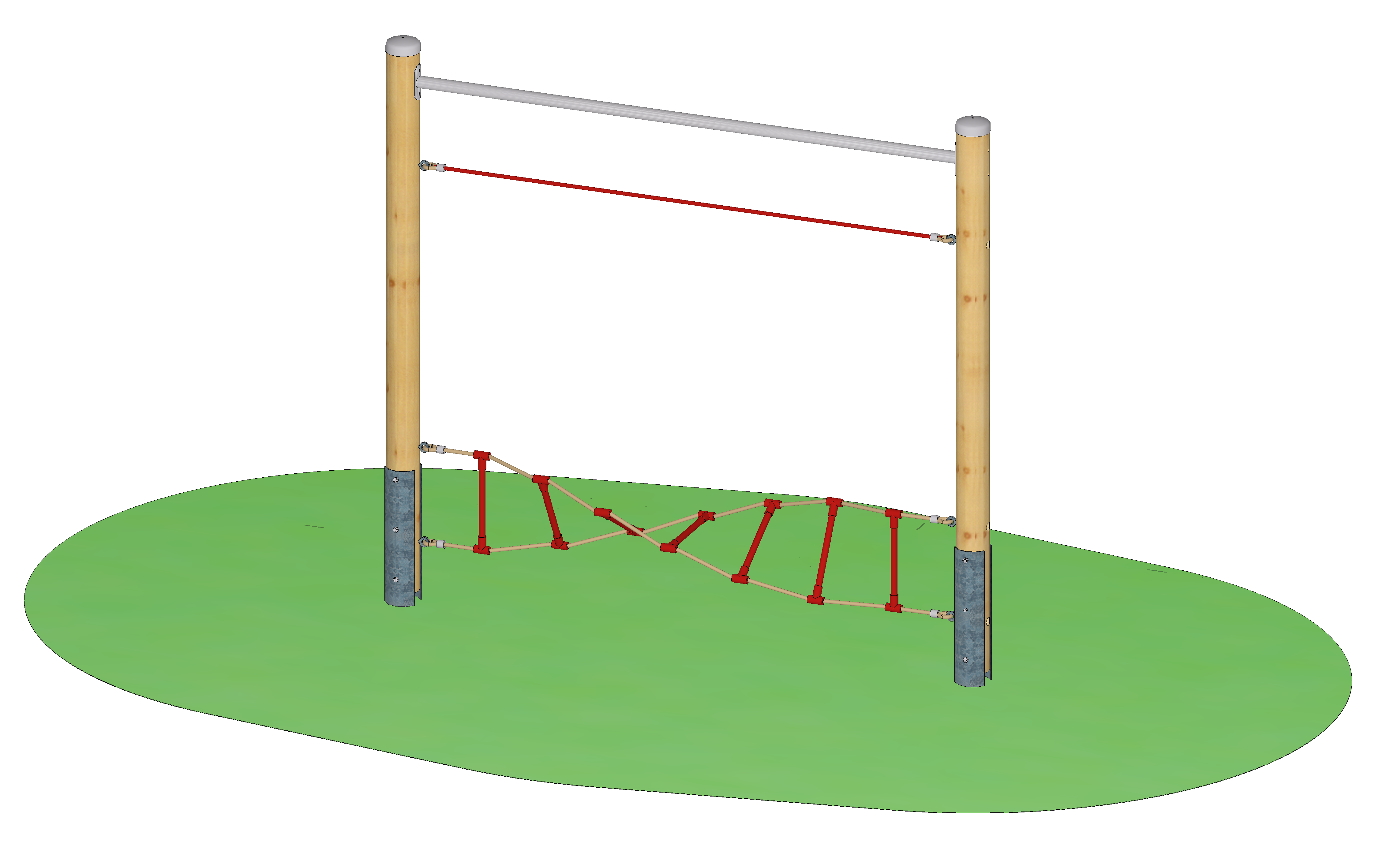 Seilparcours "Spiralleiter"