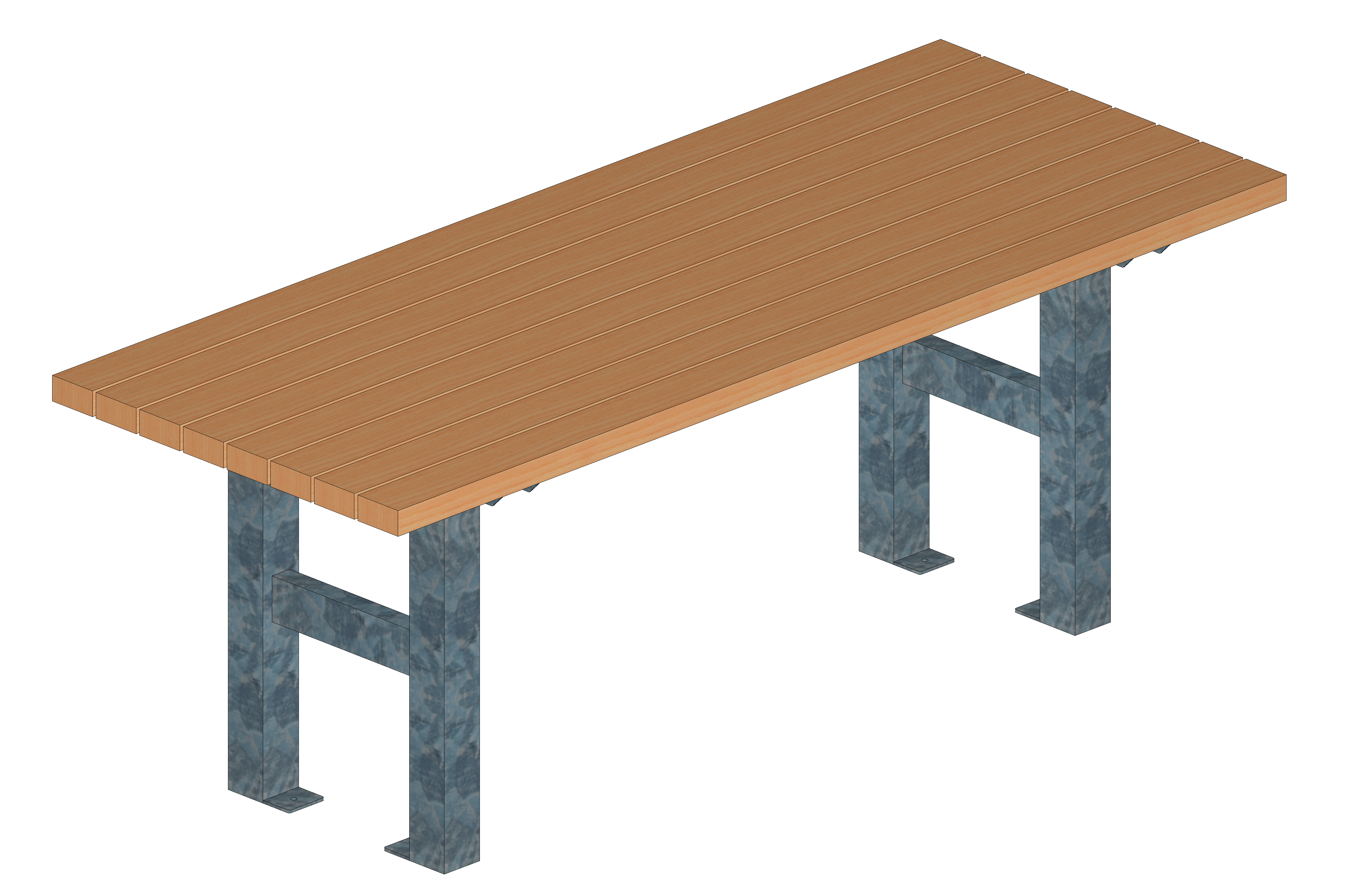 Tisch "Weser" Höhe 84 cm (seniorengerecht)