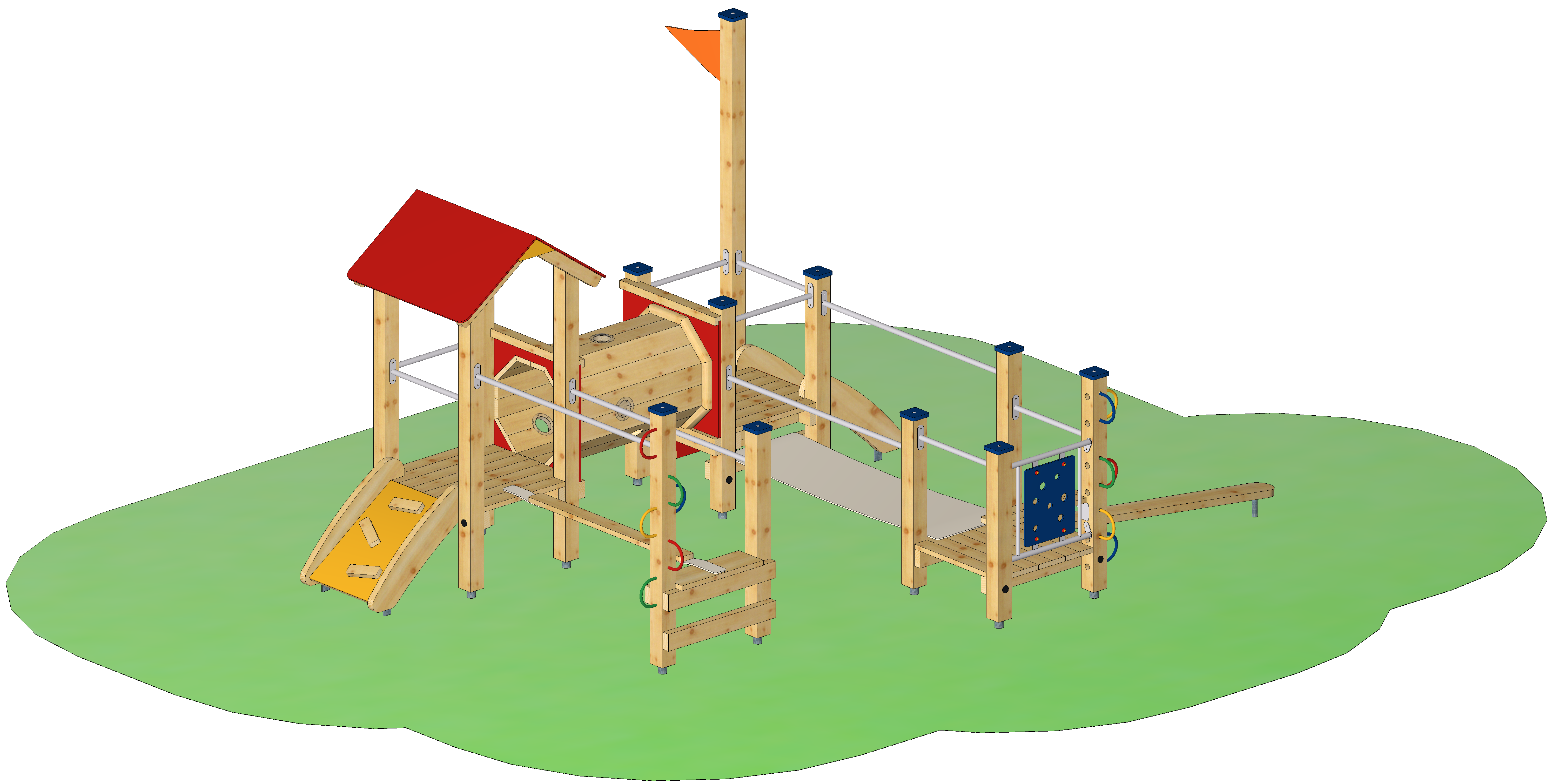 Clevermoto-Spielanlage "Kopernikus"