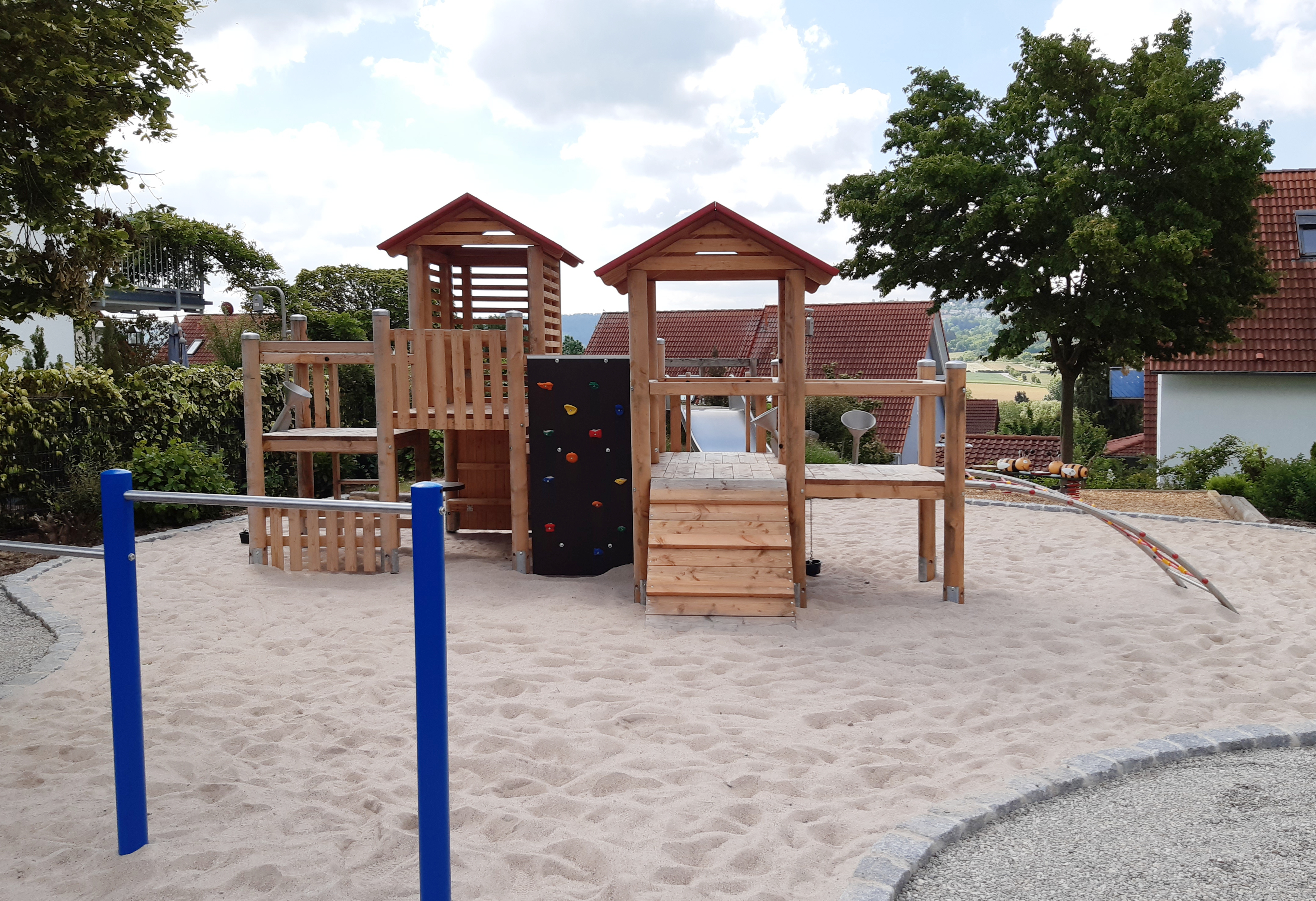 Sandbaustelle "Erwin-Schöttle-Straße"