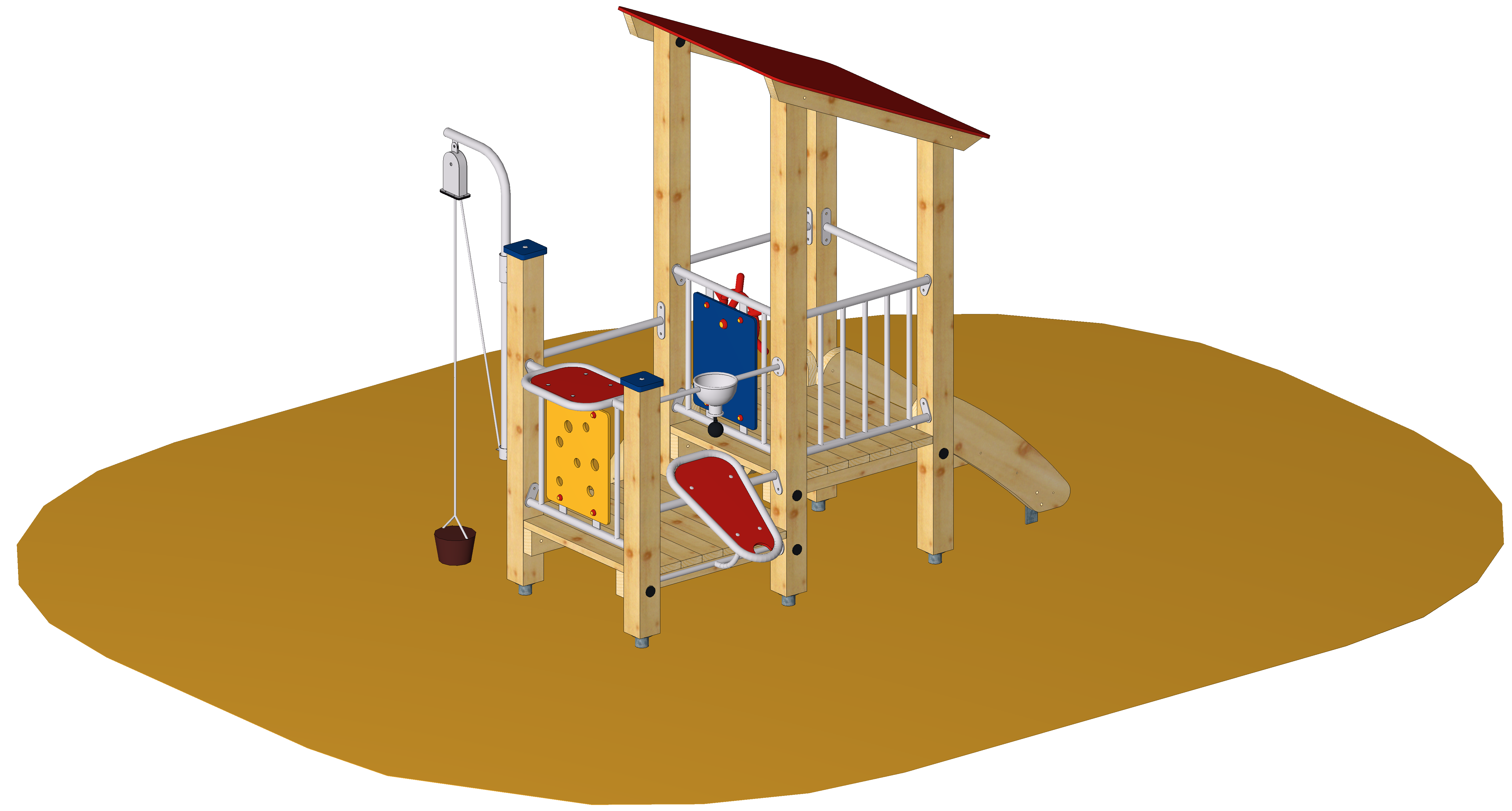 Kleinkinder-Sandspielhaus "Luna"