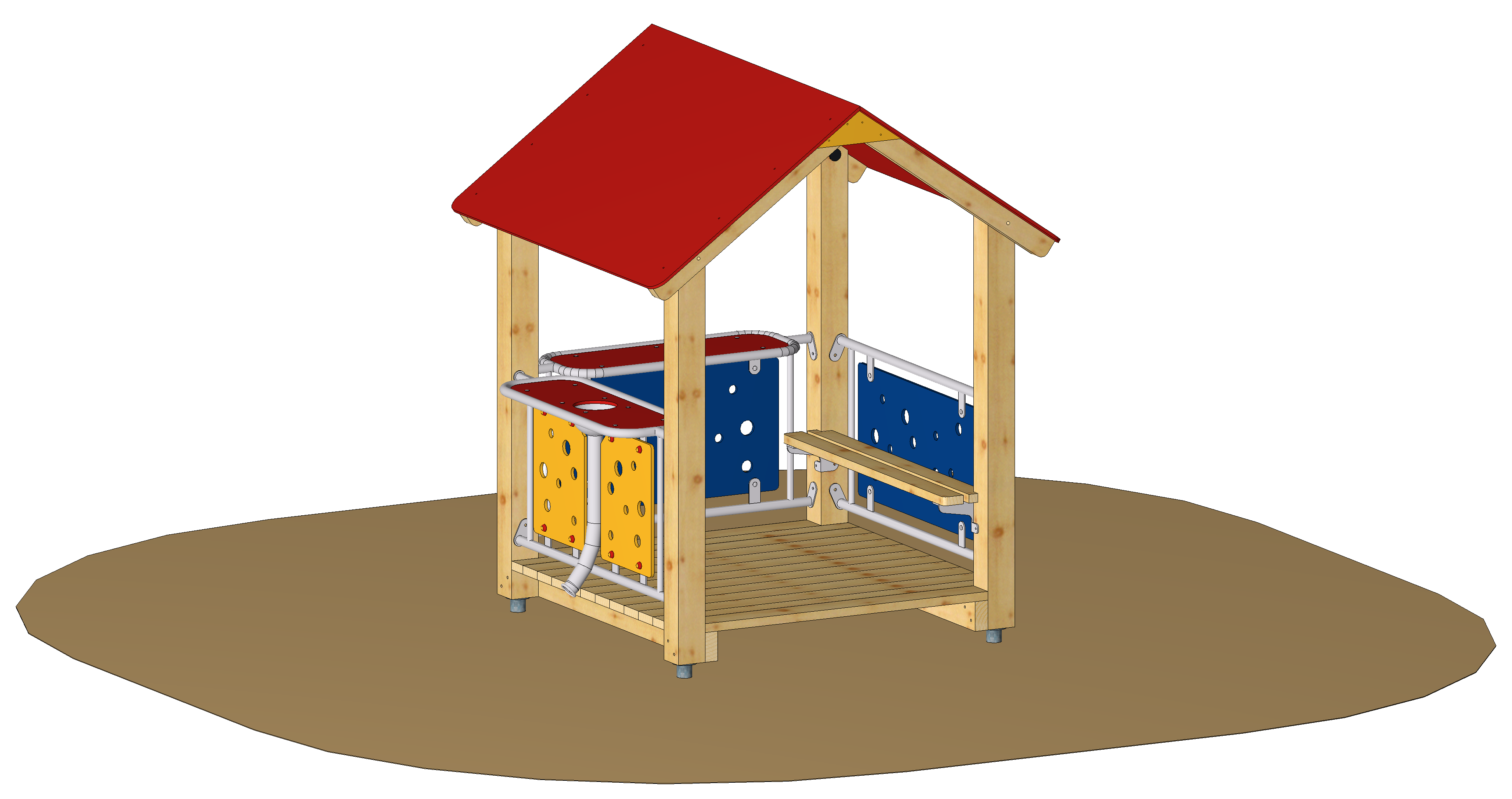 Kleinkinder-Sandspielhaus "David"