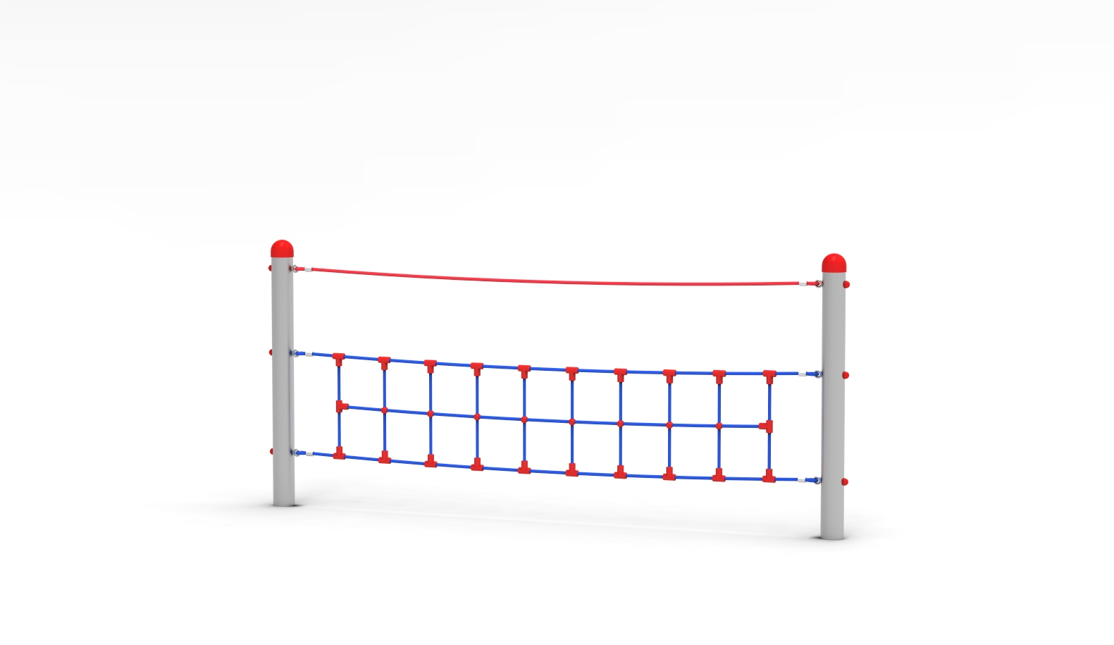 Edelstahlparcours "Balanciernetz"