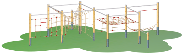 Seilparcours "Kombination 56"