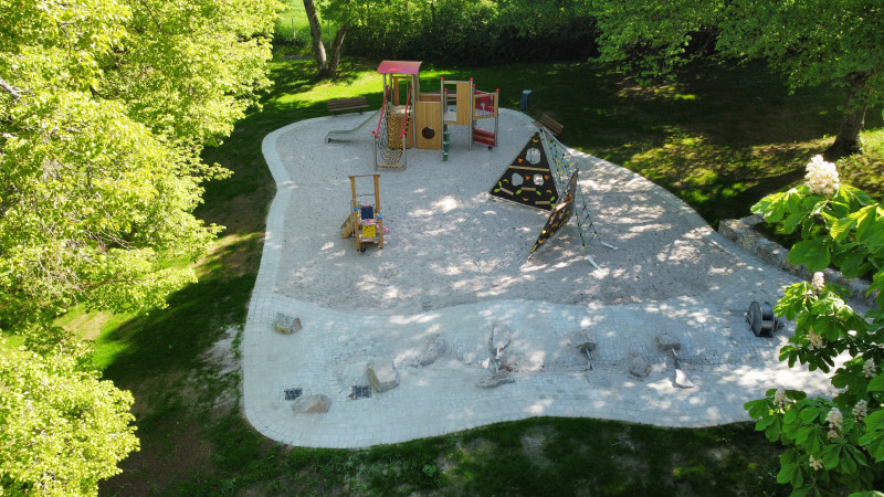 Gärtringen, Spielbereich im Freibad