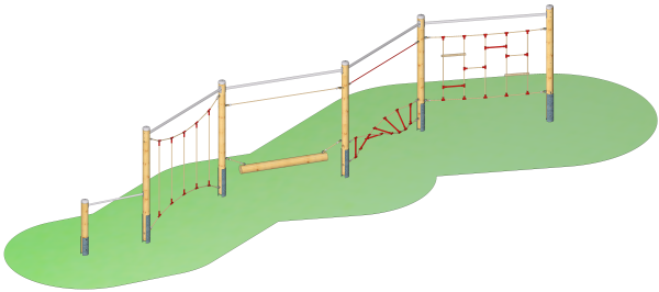 Seilparcours "Kombination 52"