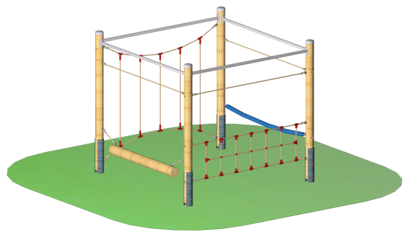 Seilparcours "Kombination1"