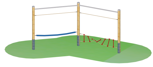 Seilparcours "Kombination 19"