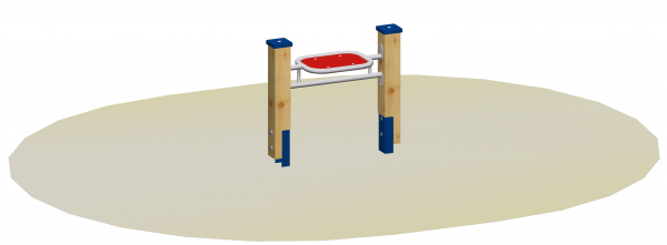 Sandspieltheke 57 mit Standpfosten