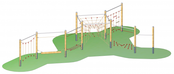 Seilparcours "Kombination 7"